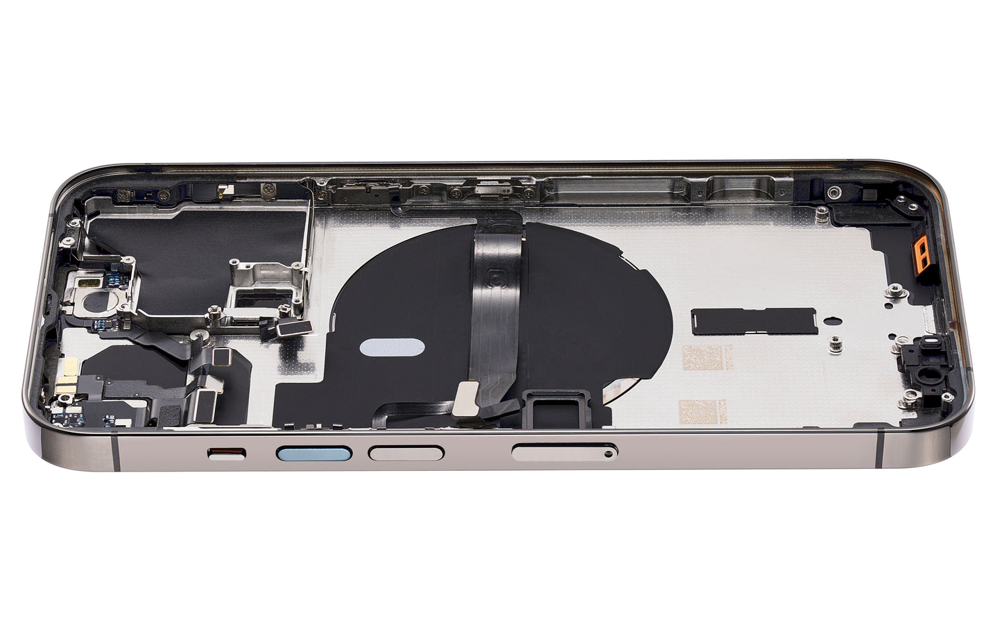 Back Housing W/ Small Parts For iPhone 13 Pro (EU / Global Version) (Aftermarket Plus) (Graphite)
