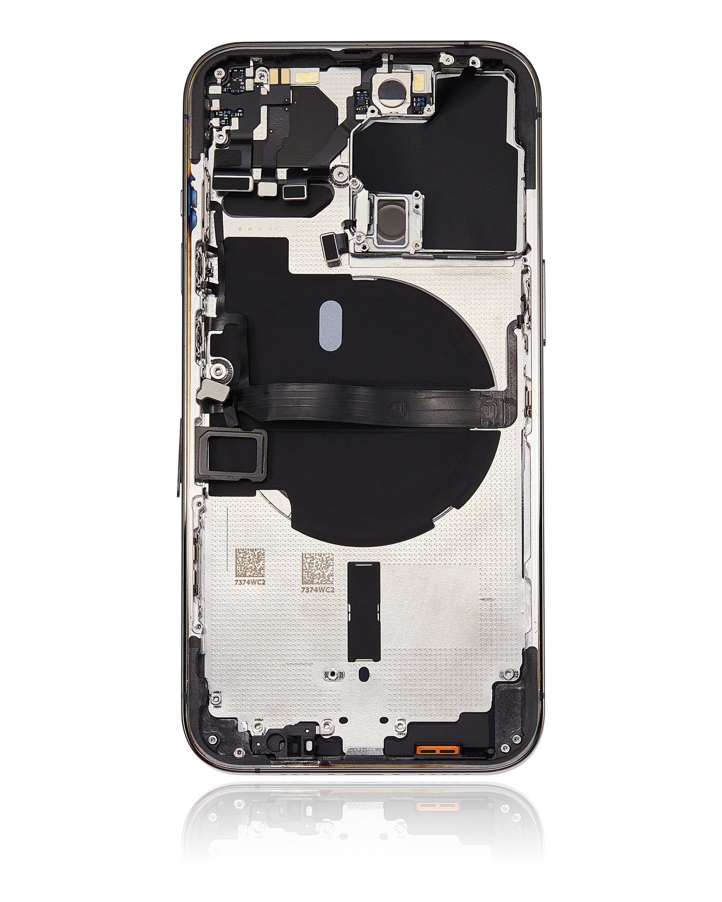 Back Housing W/ Small Parts For iPhone 13 Pro (EU / Global Version) (Aftermarket Plus) (Graphite)