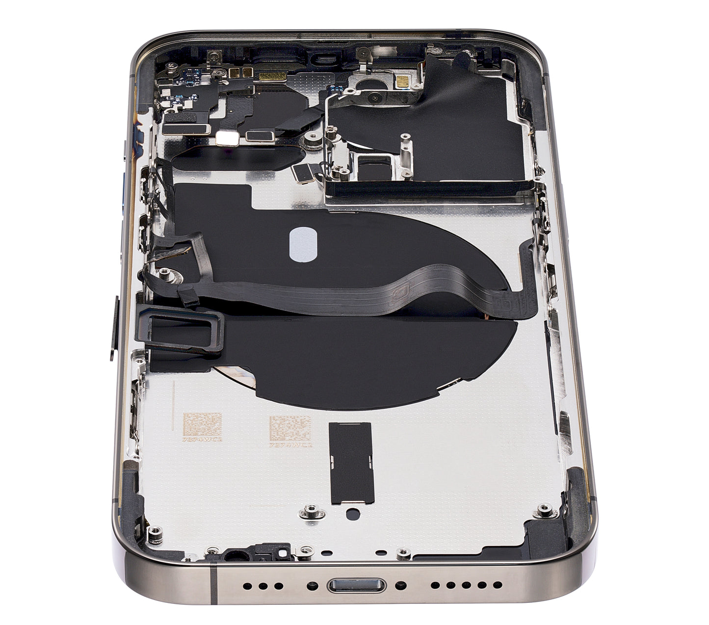 Back Housing W/ Small Parts For iPhone 13 Pro (EU / Global Version) (Aftermarket Plus) (Graphite)