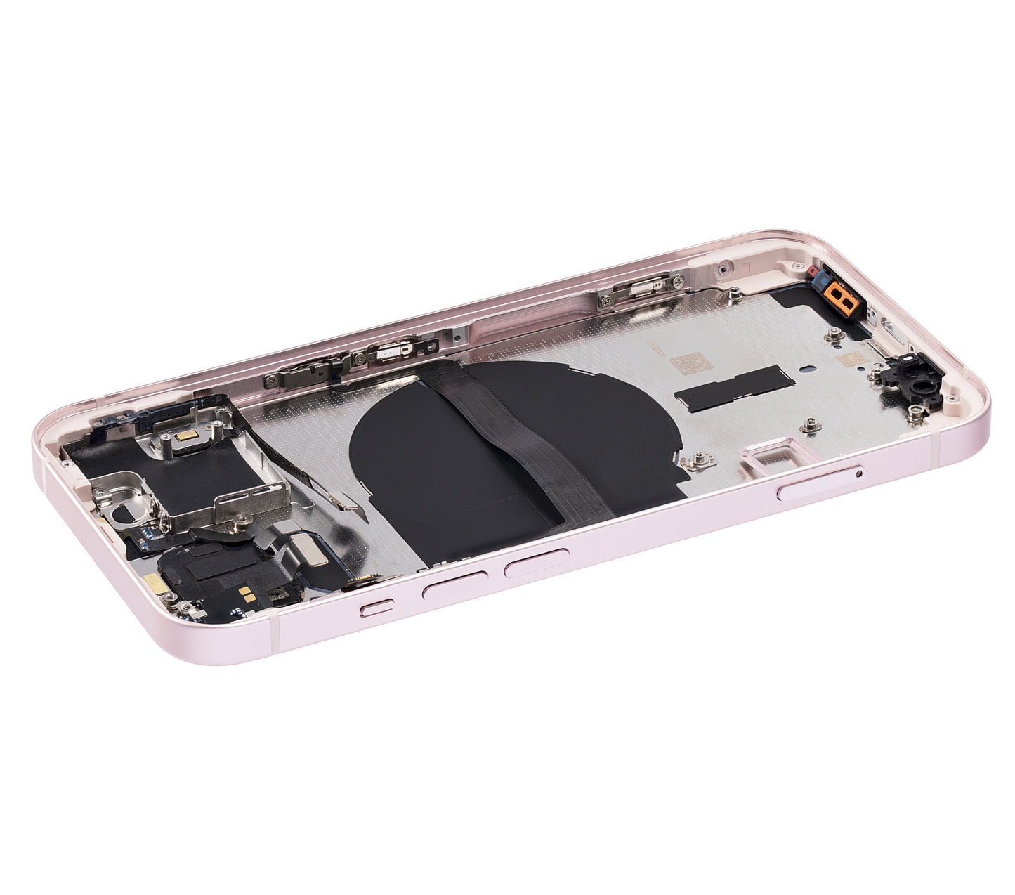Back Housing W/ Small Parts For iPhone 13 (EU / Global Version) (Aftermarket Plus) (Pink)