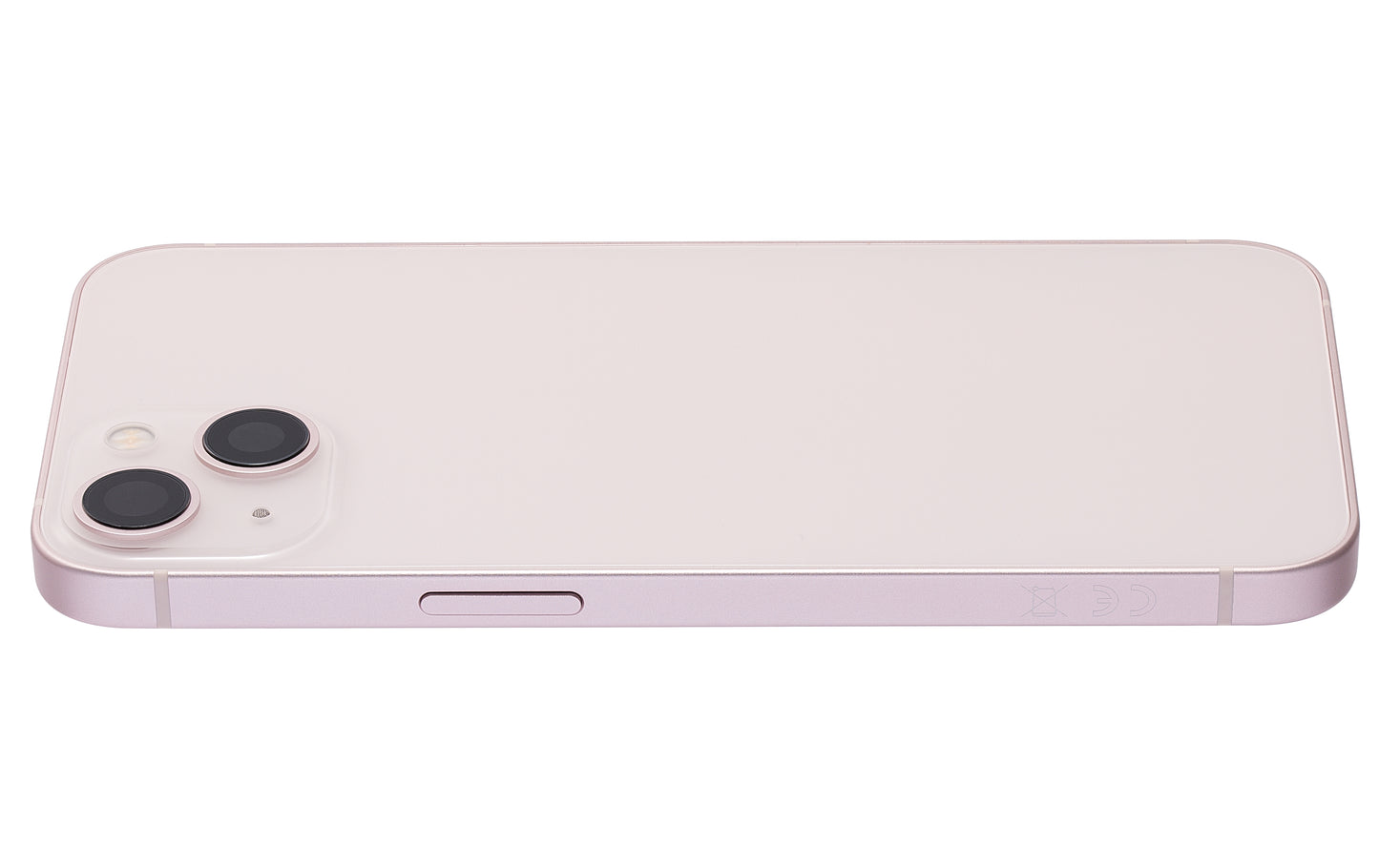 Back Housing W/ Small Parts For iPhone 13 (EU / Global Version) (Aftermarket Plus) (Pink)
