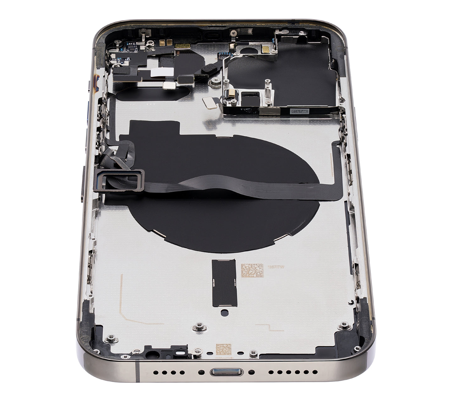 Back Housing W/ Small Parts For iPhone 13 Pro Max (EU / Global Version) (Aftermarket Plus) (Graphite)