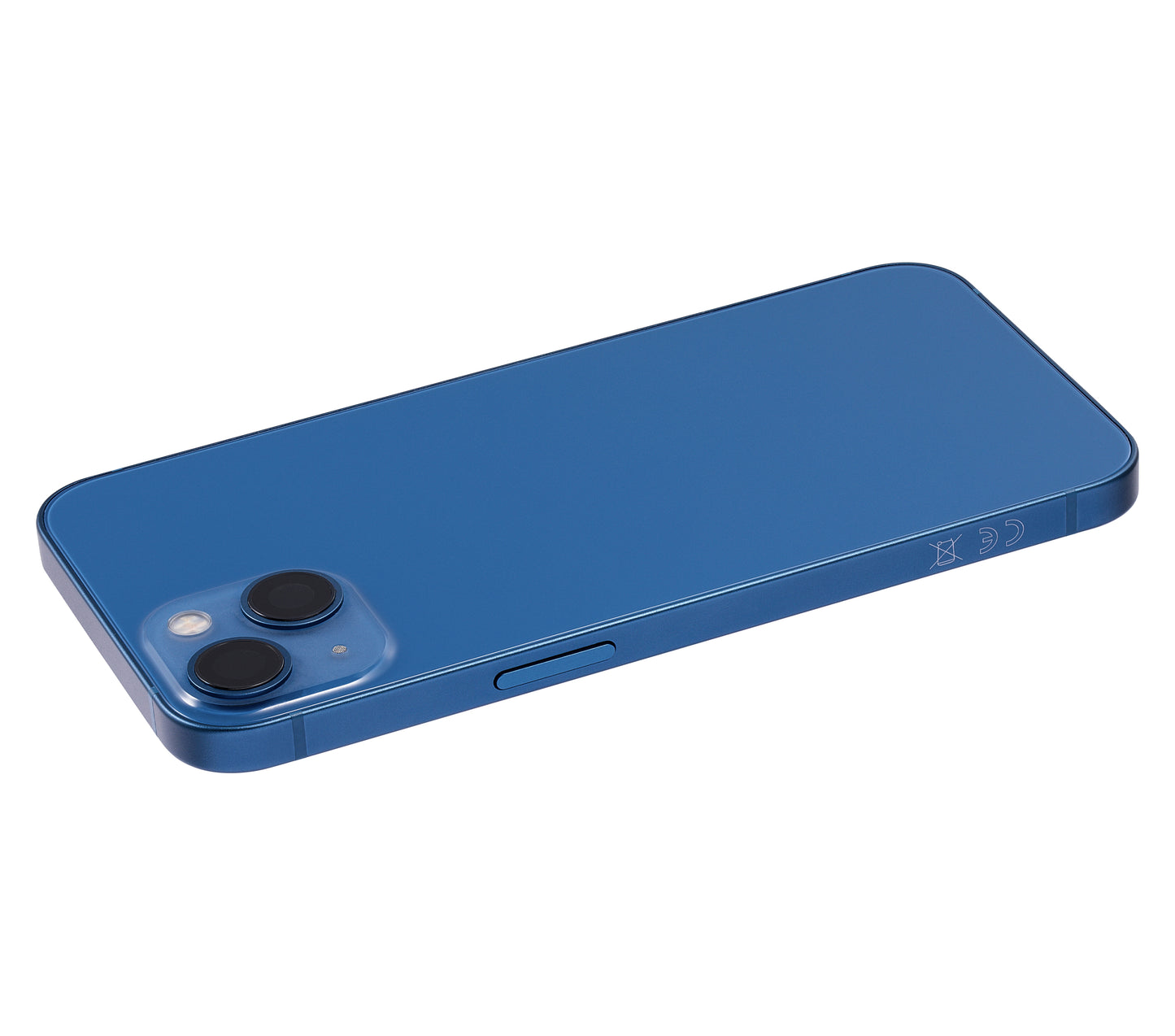 Back Housing W/ Small Parts For iPhone 13 (EU / Global Version) (Aftermarket Plus) (Blue)