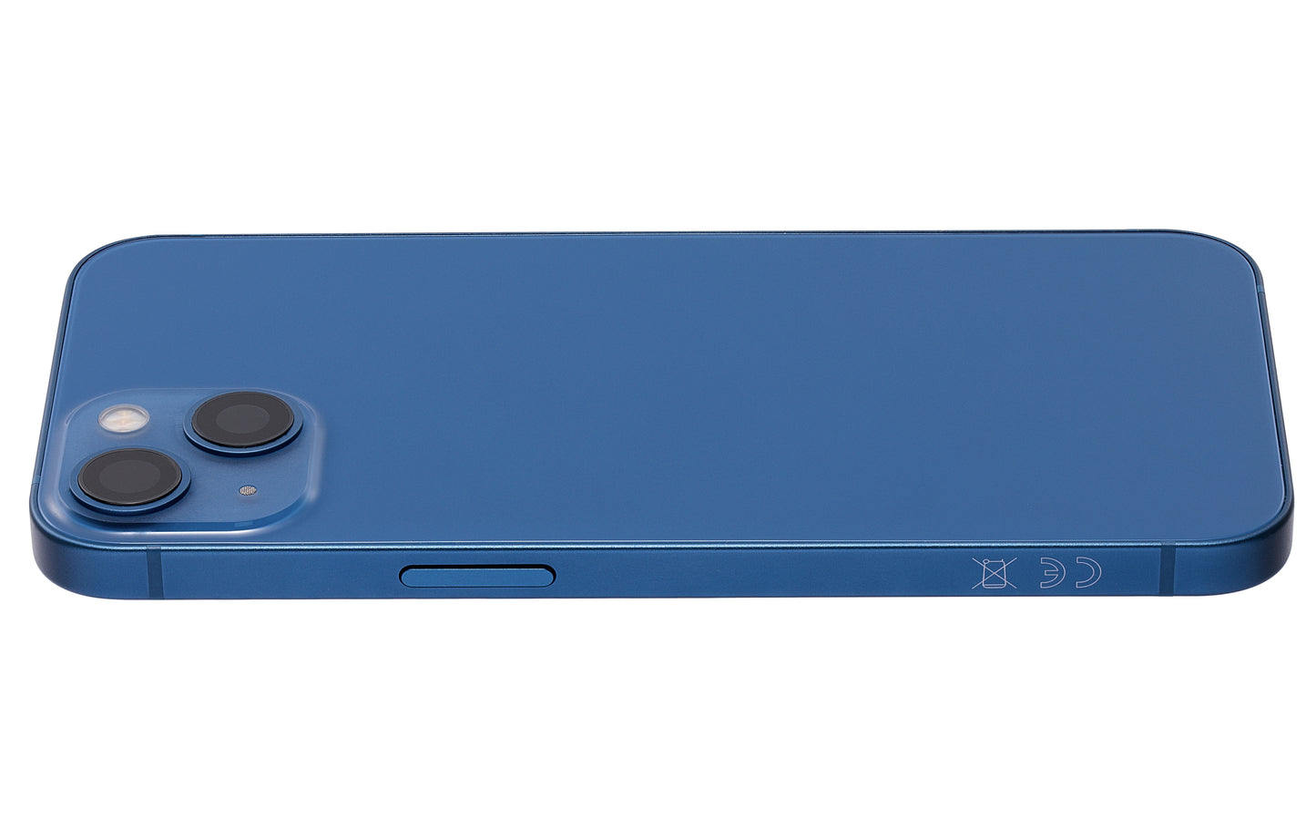 Back Housing W/ Small Parts For iPhone 13 (EU / Global Version) (Aftermarket Plus) (Blue)