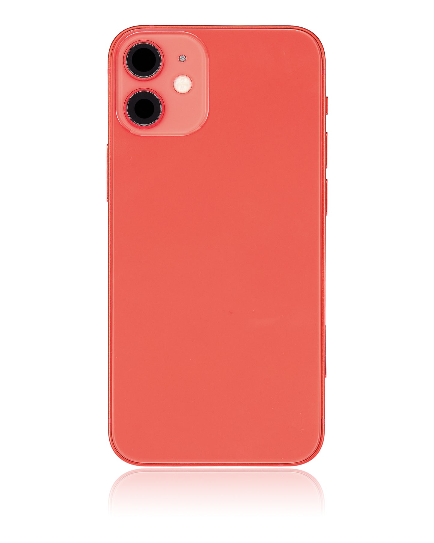 Back Housing W/ Small Parts For iPhone 12 Mini (EU / Global Version) (Aftermarket Plus) (Red)