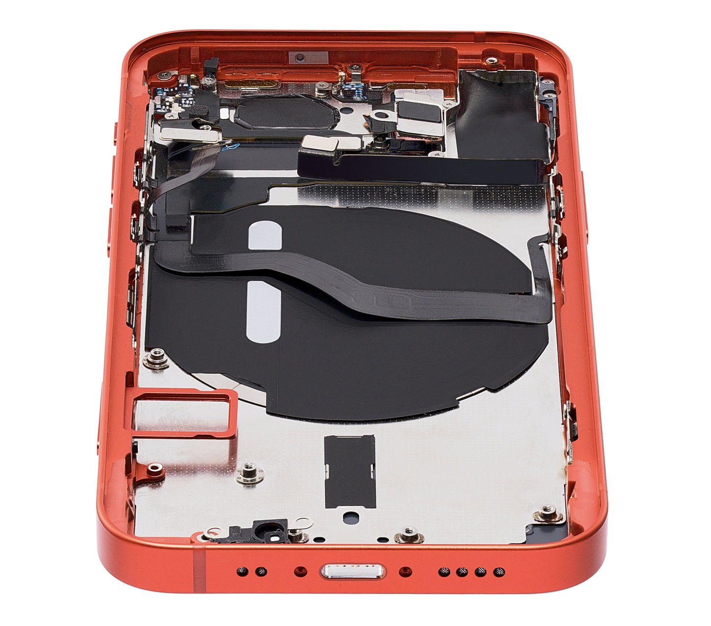 Back Housing W/ Small Parts For iPhone 12 Mini (EU / Global Version) (Aftermarket Plus) (Red)