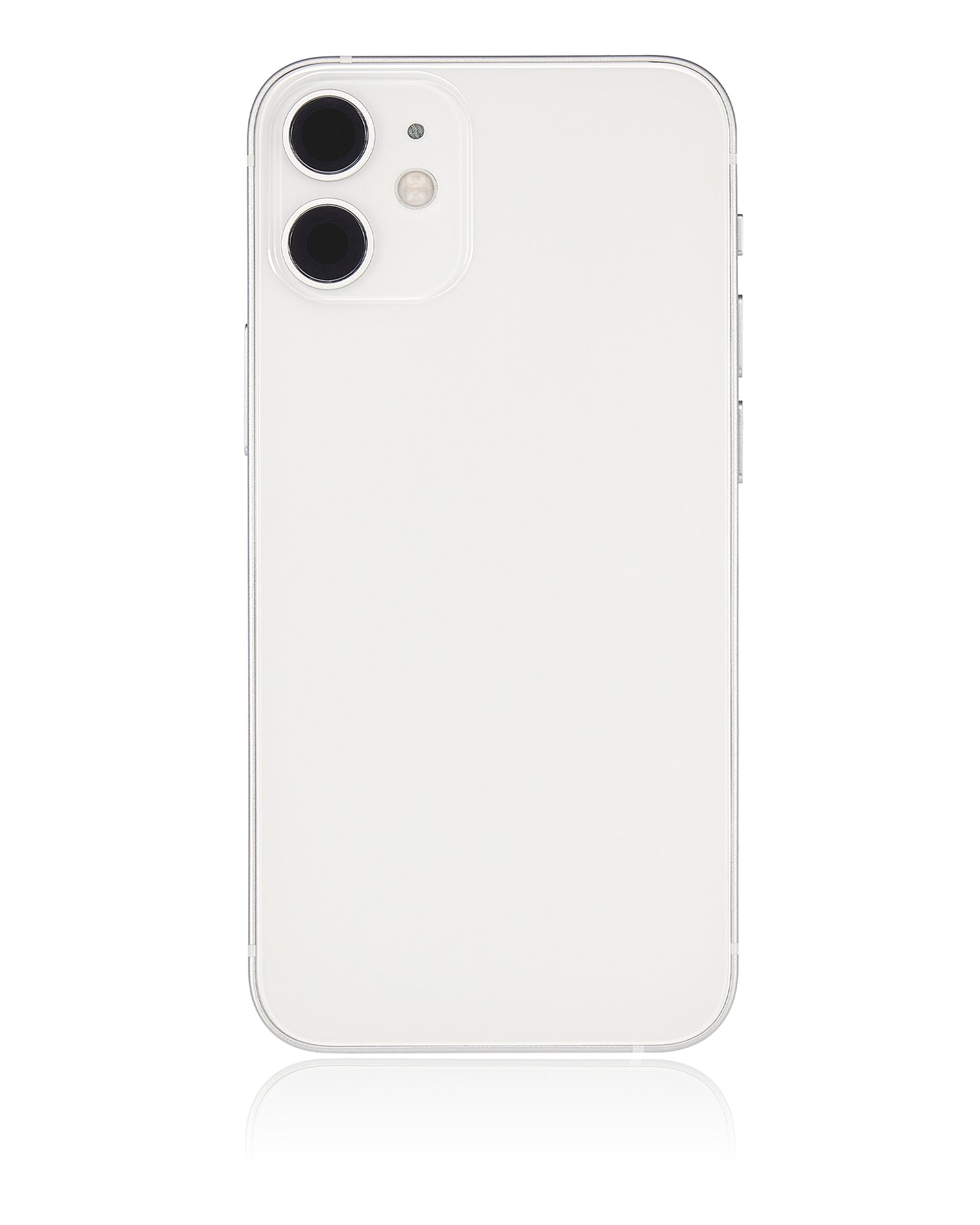 Back Housing W/ Small Parts For iPhone 12 Mini (EU / Global Version) (Aftermarket Plus) (White)