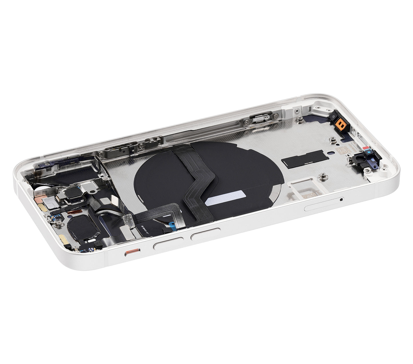 Back Housing W/ Small Parts For iPhone 12 Mini (EU / Global Version) (Aftermarket Plus) (White)