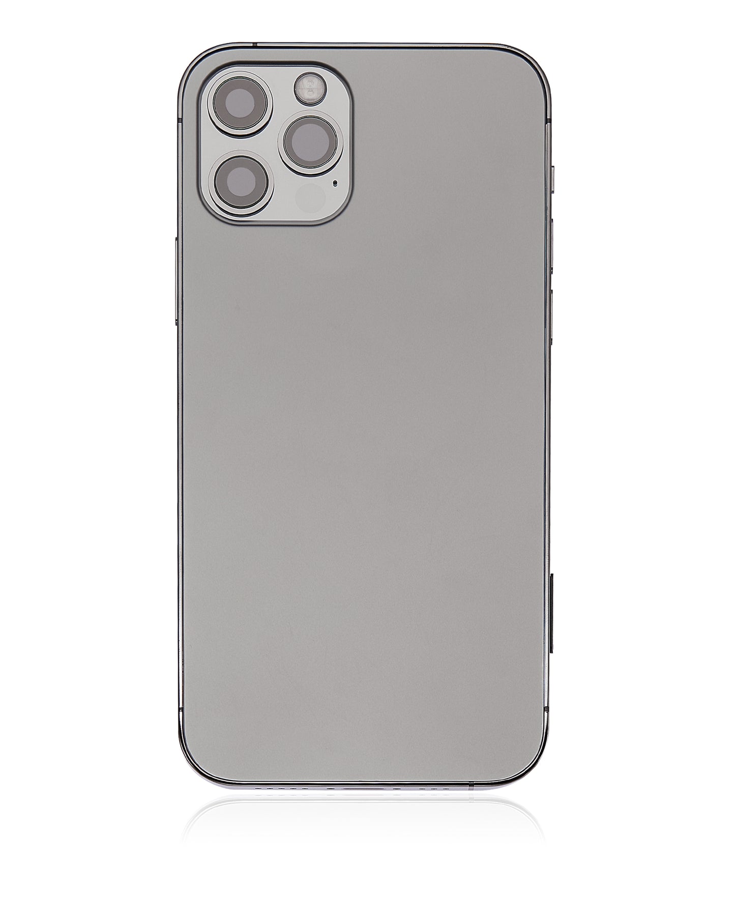 Back Housing W/ Small Parts For iPhone 12 Pro (EU / Global Version) (Aftermarket Plus) (Graphite)