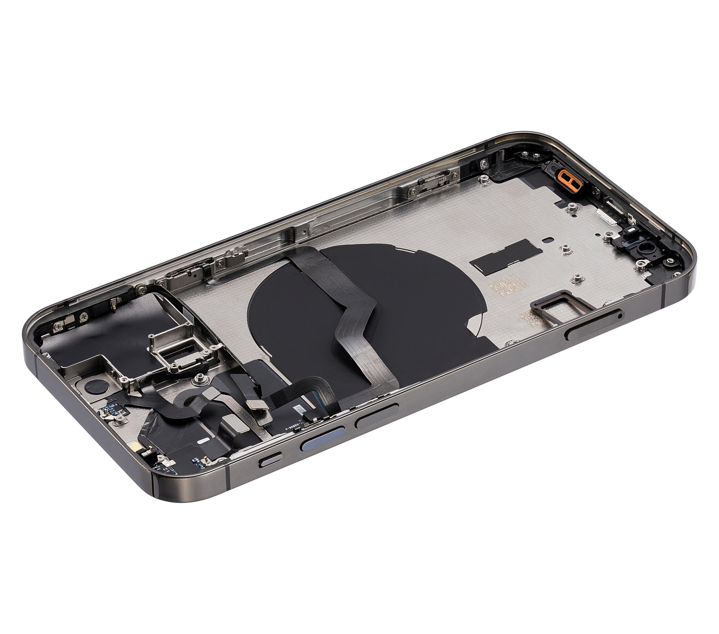 Back Housing W/ Small Parts For iPhone 12 Pro (EU / Global Version) (Aftermarket Plus) (Graphite)