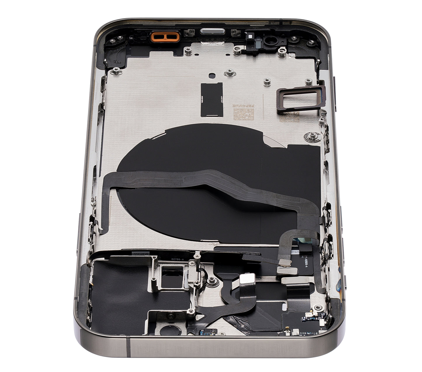Back Housing W/ Small Parts For iPhone 12 Pro (EU / Global Version) (Aftermarket Plus) (Graphite)