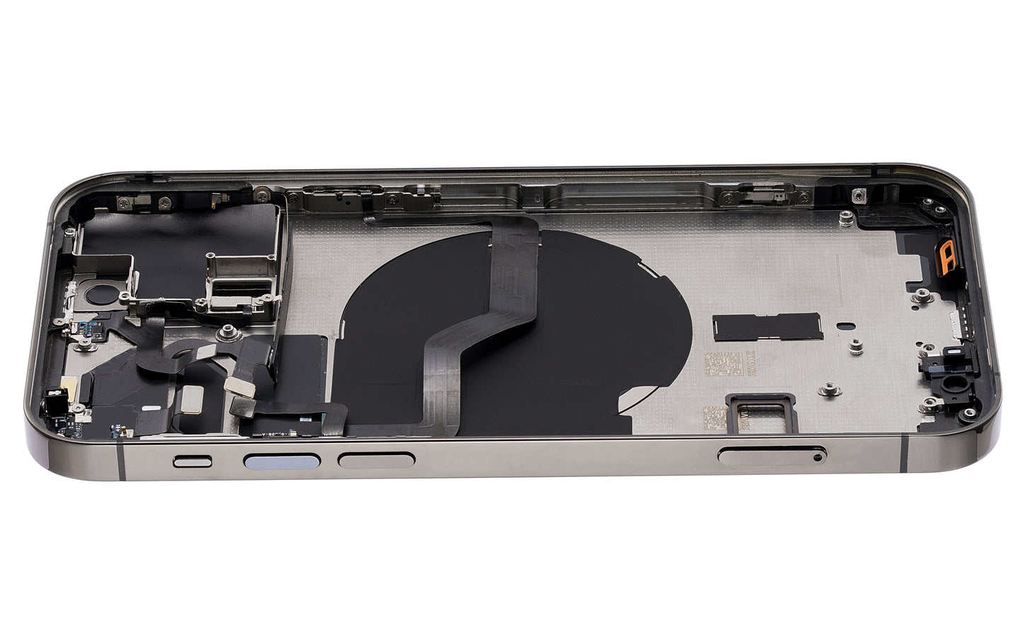 Back Housing W/ Small Parts For iPhone 12 Pro (EU / Global Version) (Aftermarket Plus) (Graphite)