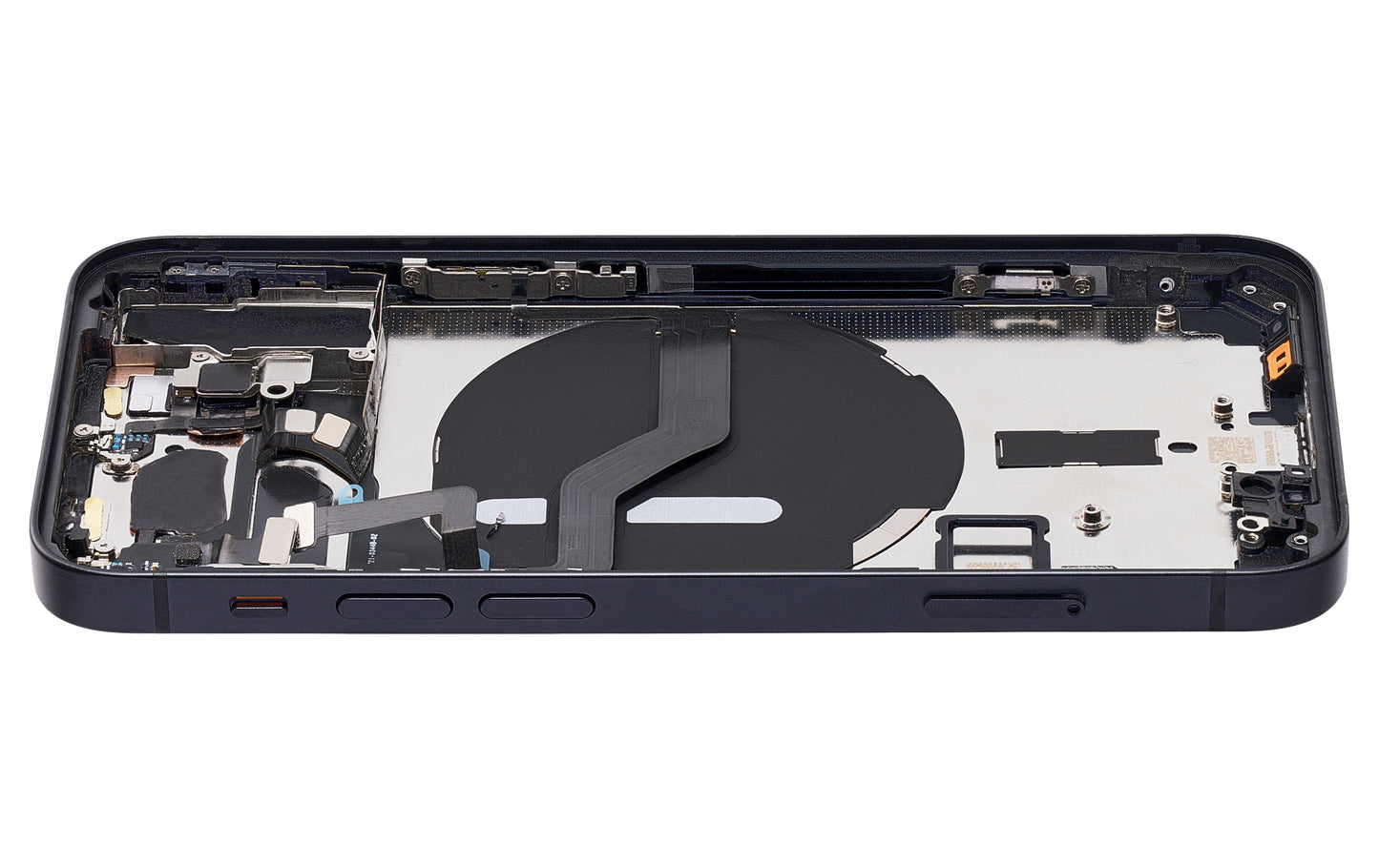 Back Housing W/ Small Parts For iPhone 12 Mini (EU / Global Version) (Aftermarket Plus) (Black)
