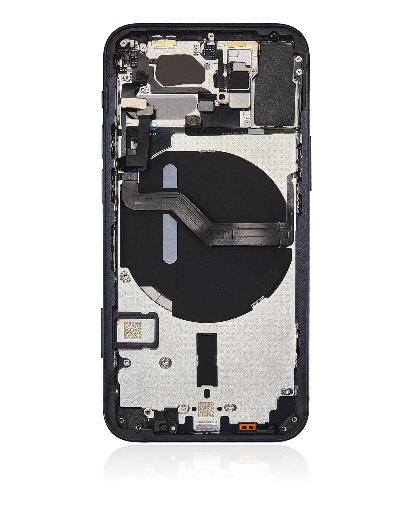 Back Housing W/ Small Parts For iPhone 12 Mini (EU / Global Version) (Aftermarket Plus) (Black)