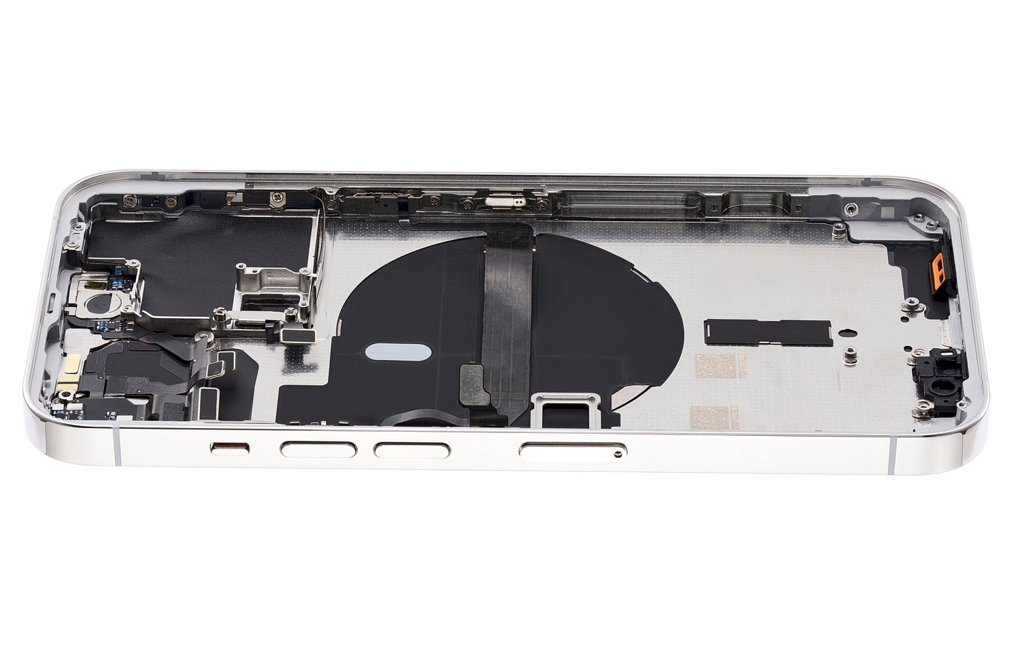 Back Housing W/ Small Parts For iPhone 13 Pro (EU / Global Version) (Aftermarket Plus) (Silver)