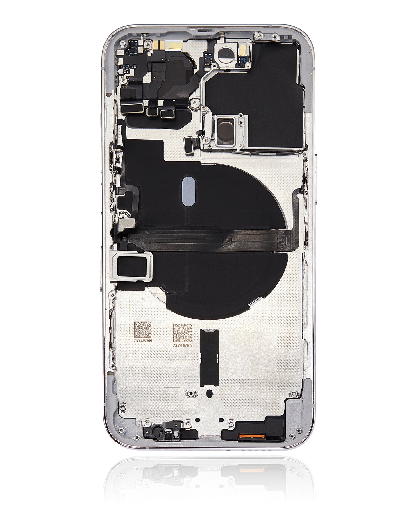 Back Housing W/ Small Parts For iPhone 13 Pro (EU / Global Version) (Aftermarket Plus) (Silver)