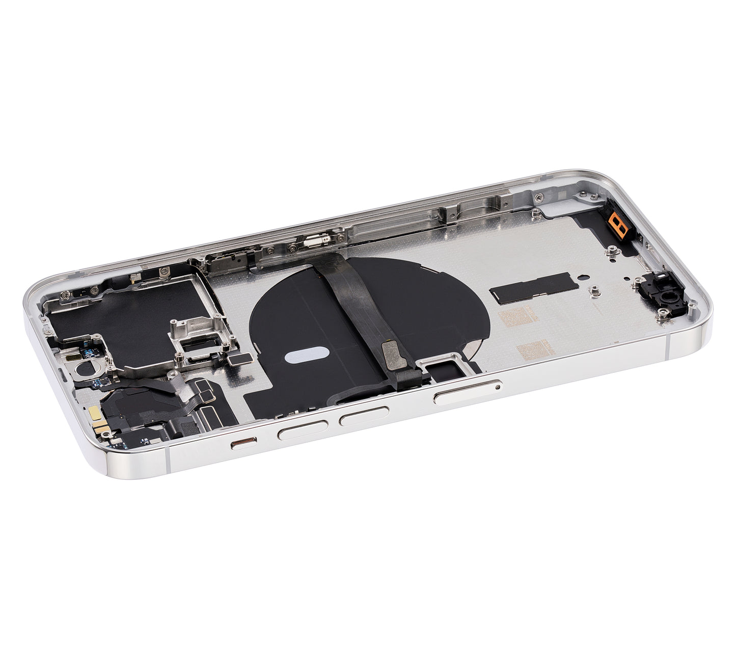 Back Housing W/ Small Parts For iPhone 13 Pro (EU / Global Version) (Aftermarket Plus) (Silver)