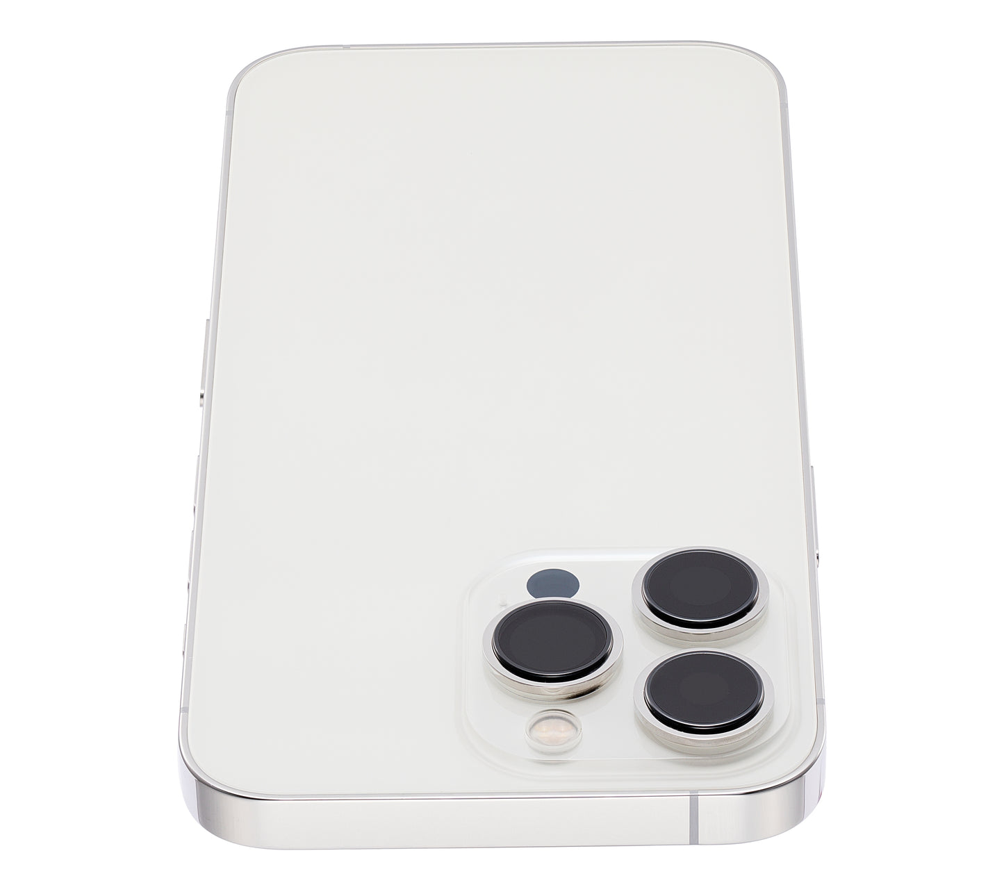 Back Housing W/ Small Parts For iPhone 13 Pro (EU / Global Version) (Aftermarket Plus) (Silver)
