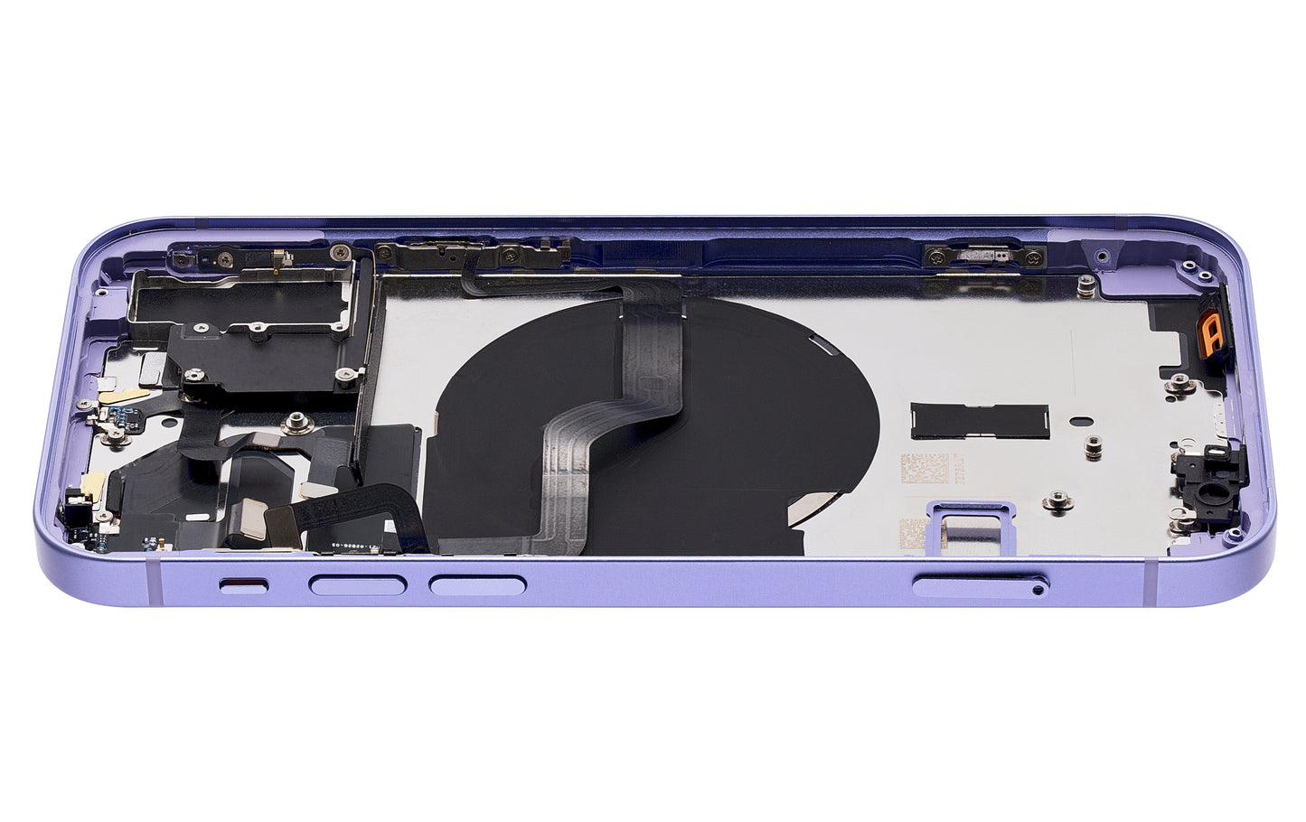 Back Housing W/ Small Parts For iPhone 12 (EU / Global Version) (Aftermarket Plus) (Purple)