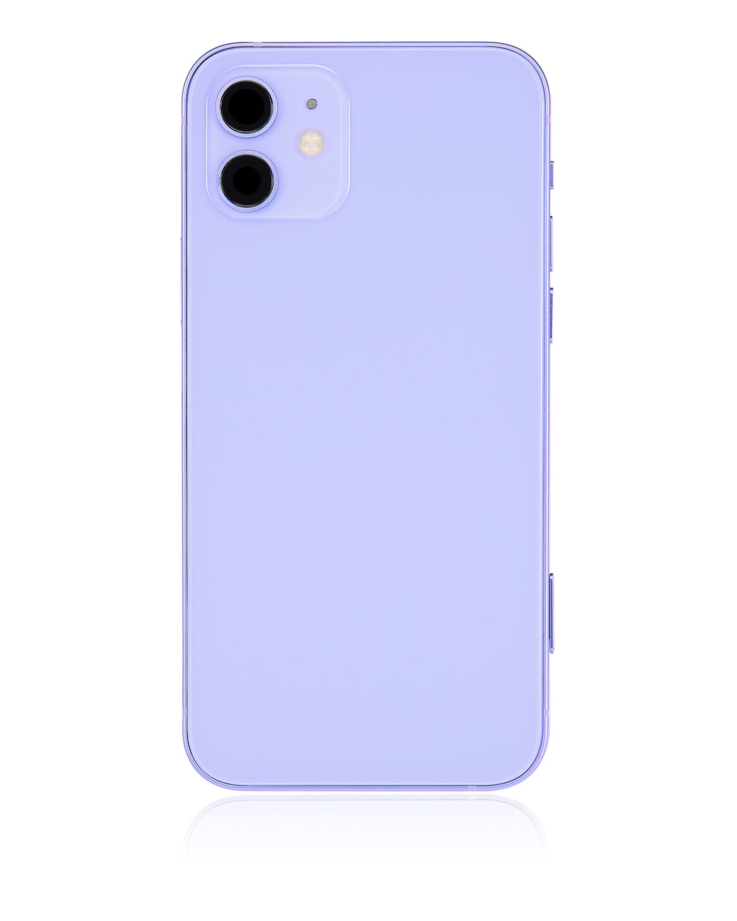 Back Housing W/ Small Parts For iPhone 12 (EU / Global Version) (Aftermarket Plus) (Purple)