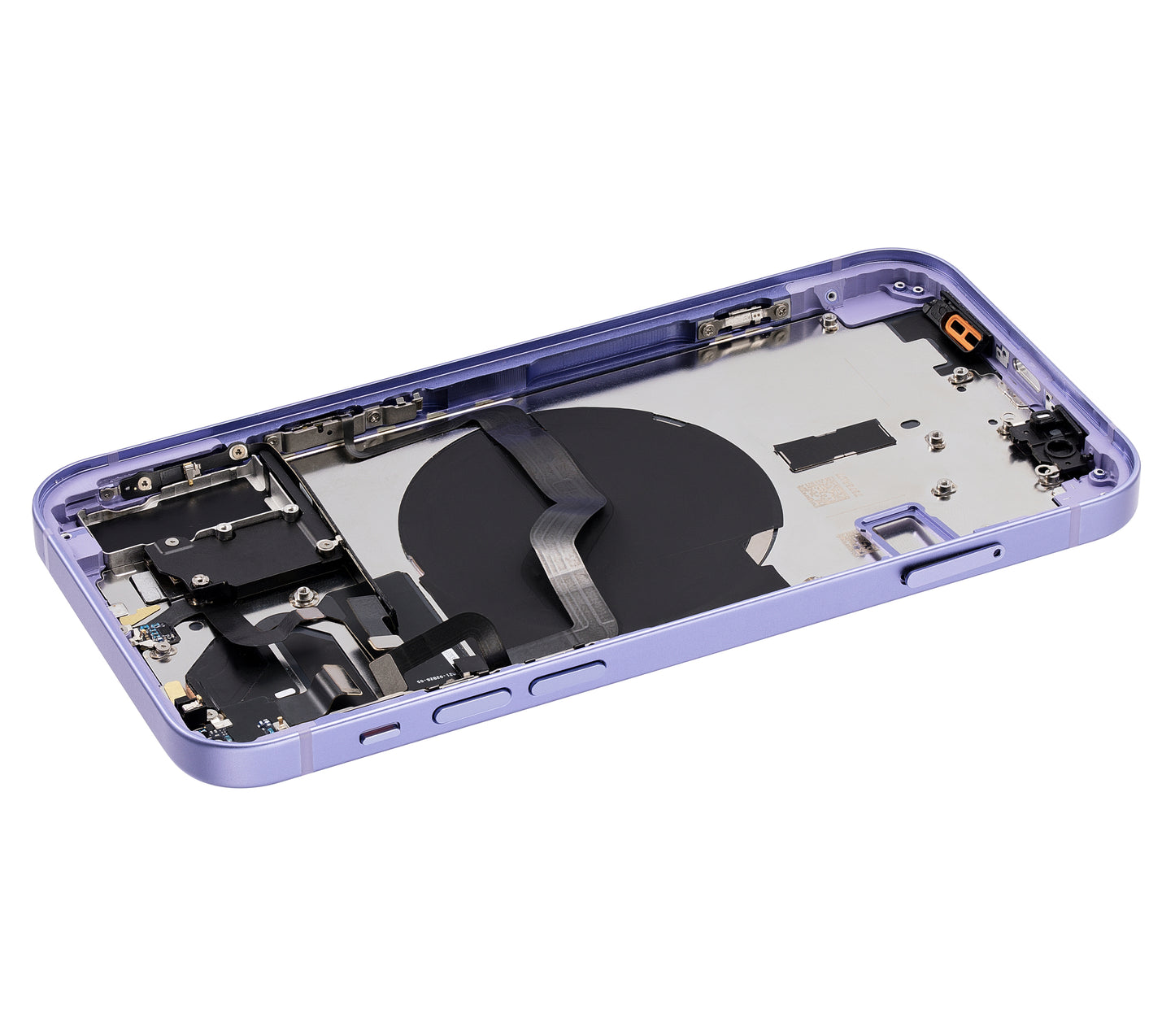 Back Housing W/ Small Parts For iPhone 12 (EU / Global Version) (Aftermarket Plus) (Purple)