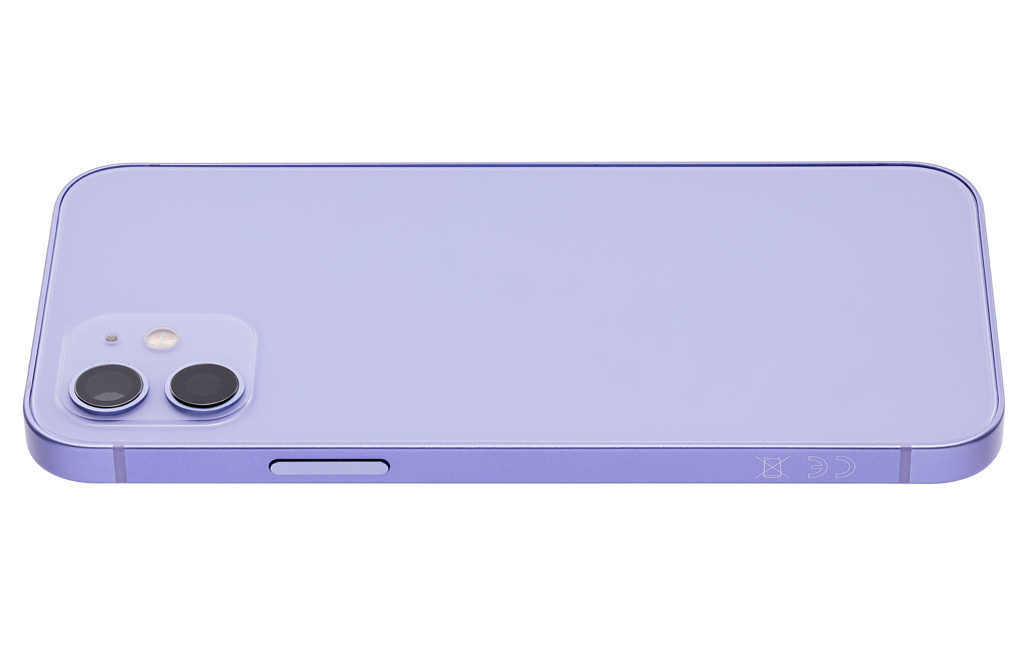 Back Housing W/ Small Parts For iPhone 12 (EU / Global Version) (Aftermarket Plus) (Purple)