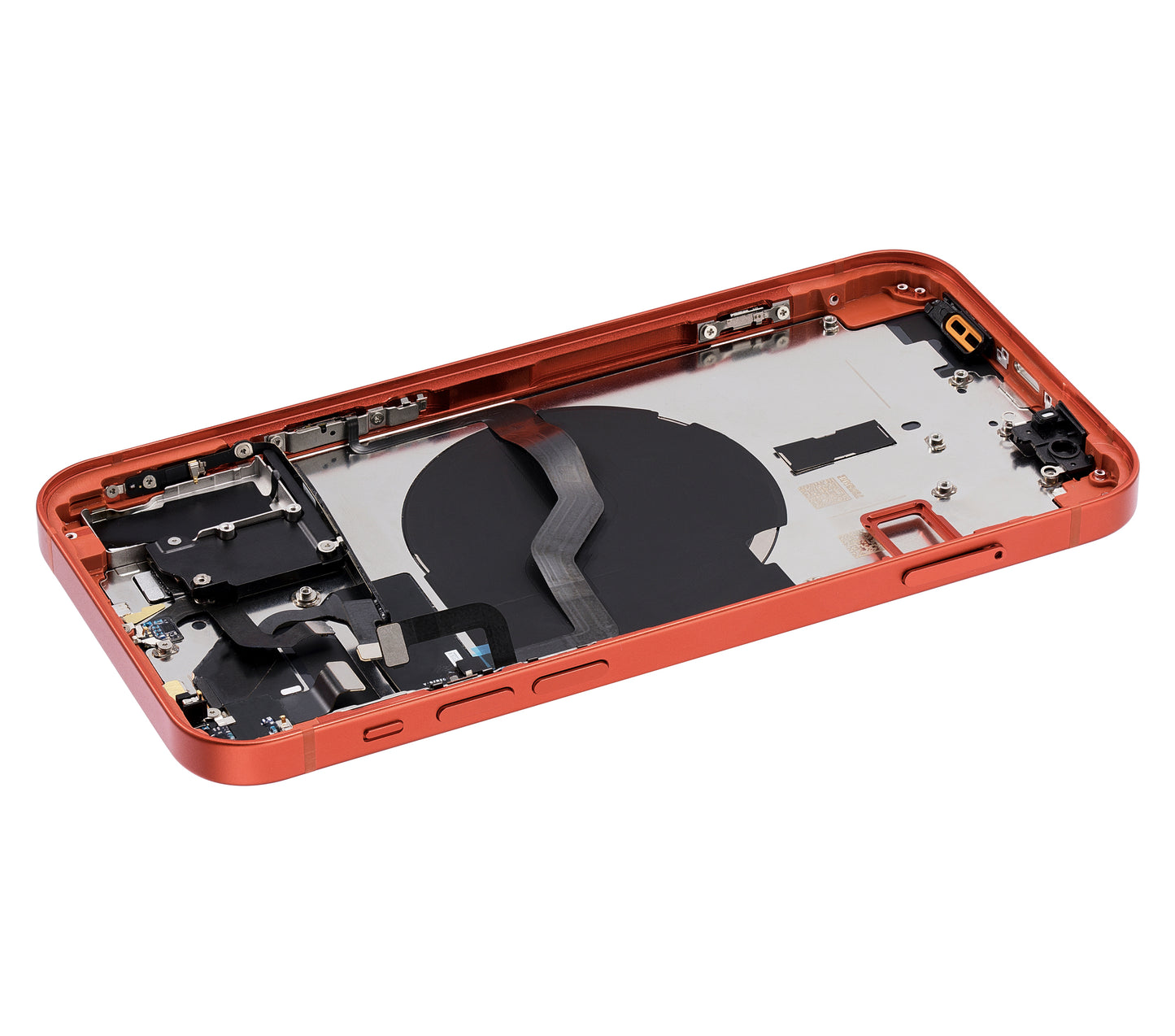 Back Housing W/ Small Parts For iPhone 12 (EU / Global Version) (Aftermarket Plus) (Red)
