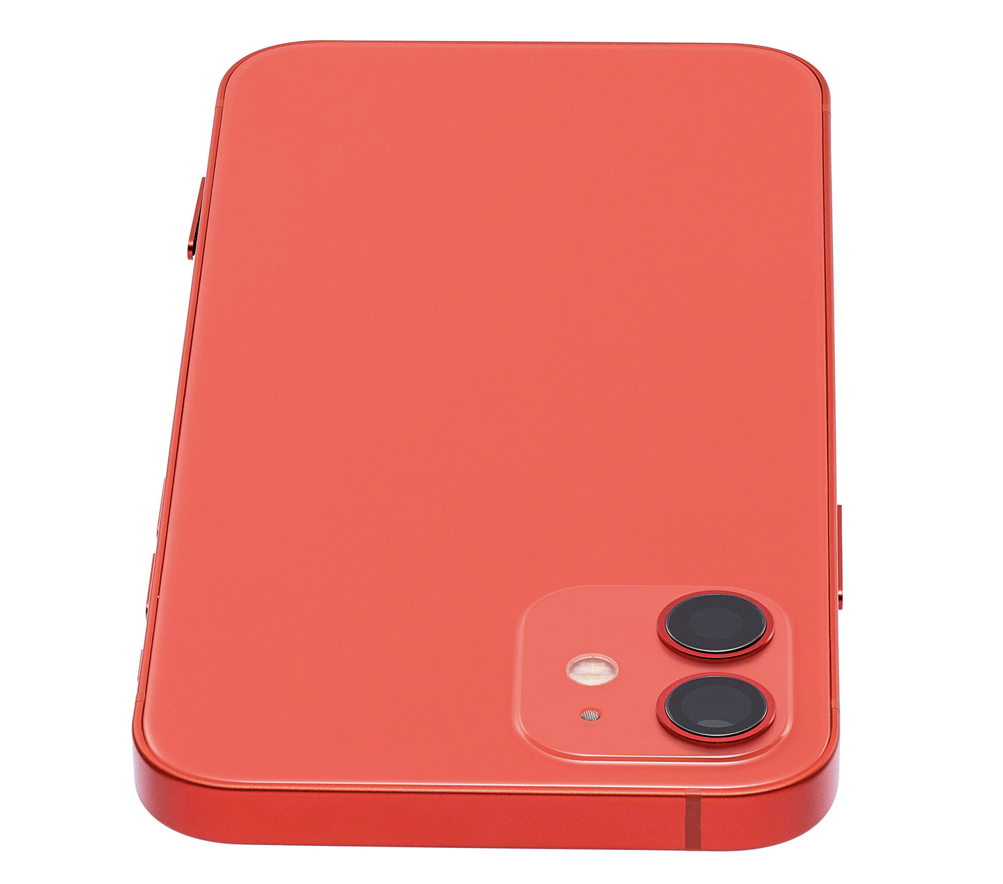 Back Housing W/ Small Parts For iPhone 12 (EU / Global Version) (Aftermarket Plus) (Red)