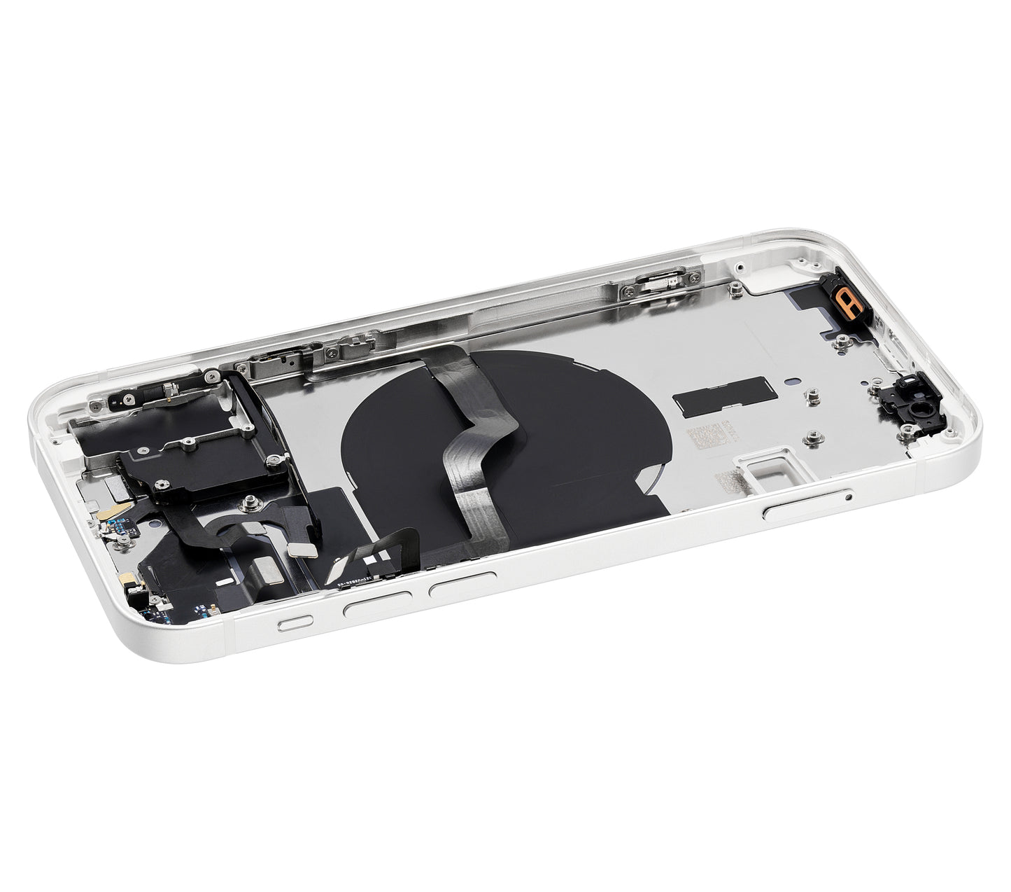 Back Housing W/ Small Parts For iPhone 12 (EU / Global Version) (Aftermarket Plus) (White)