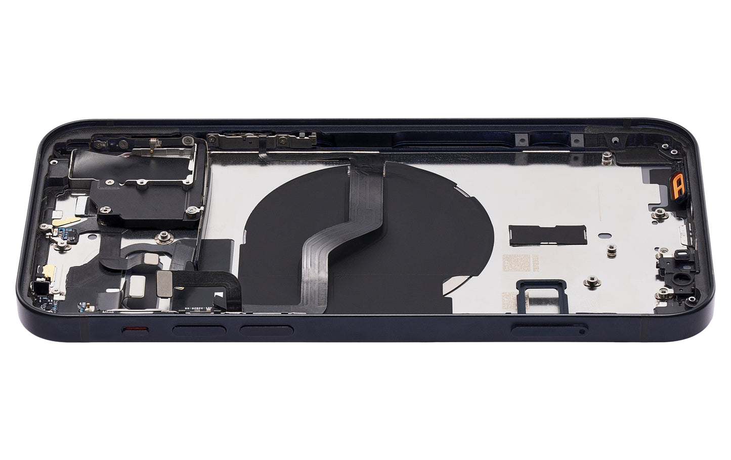 Back Housing W/ Small Parts For iPhone 12 (EU / Global Version) (Aftermarket Plus) (Black)