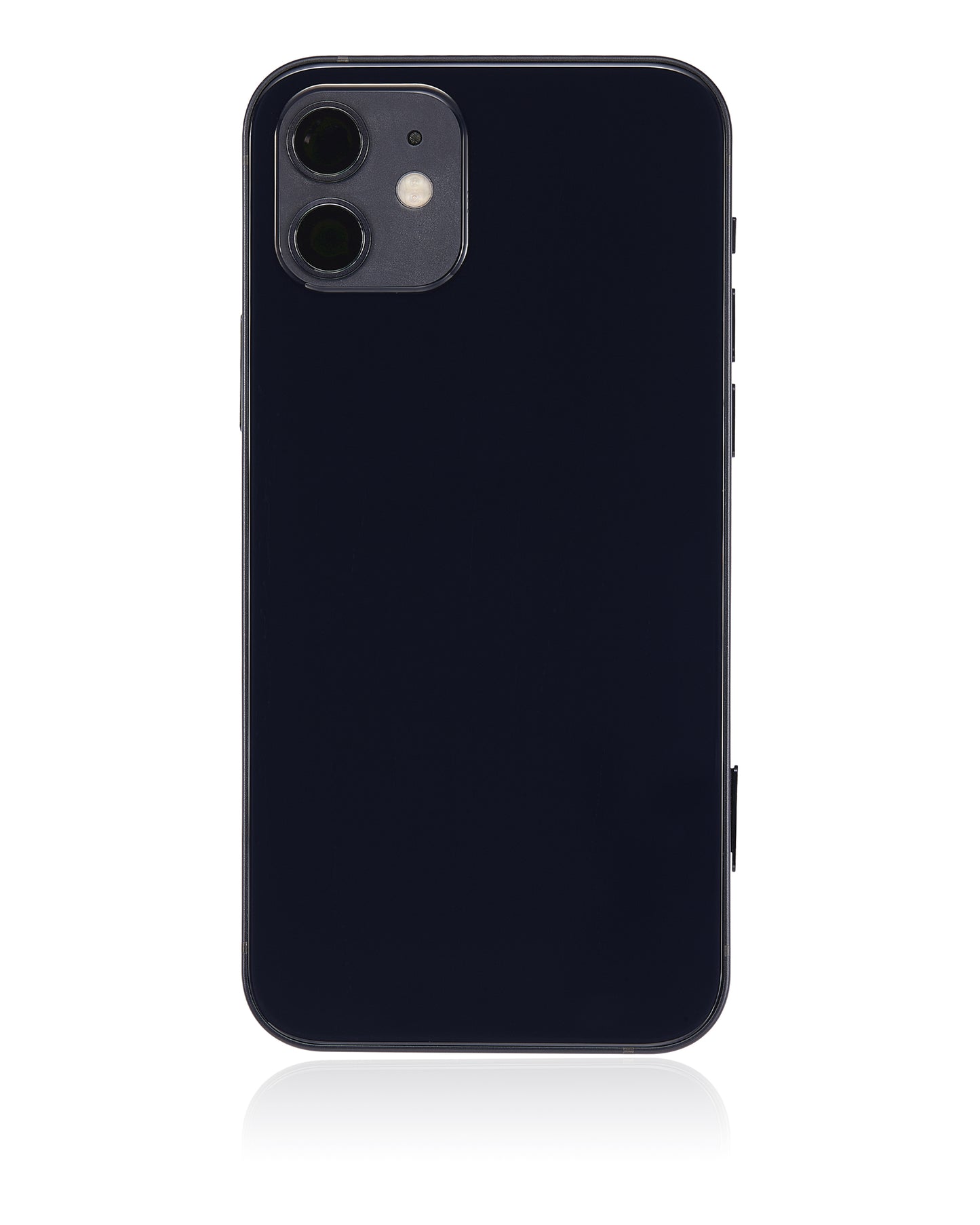Back Housing W/ Small Parts For iPhone 12 (EU / Global Version) (Aftermarket Plus) (Black)