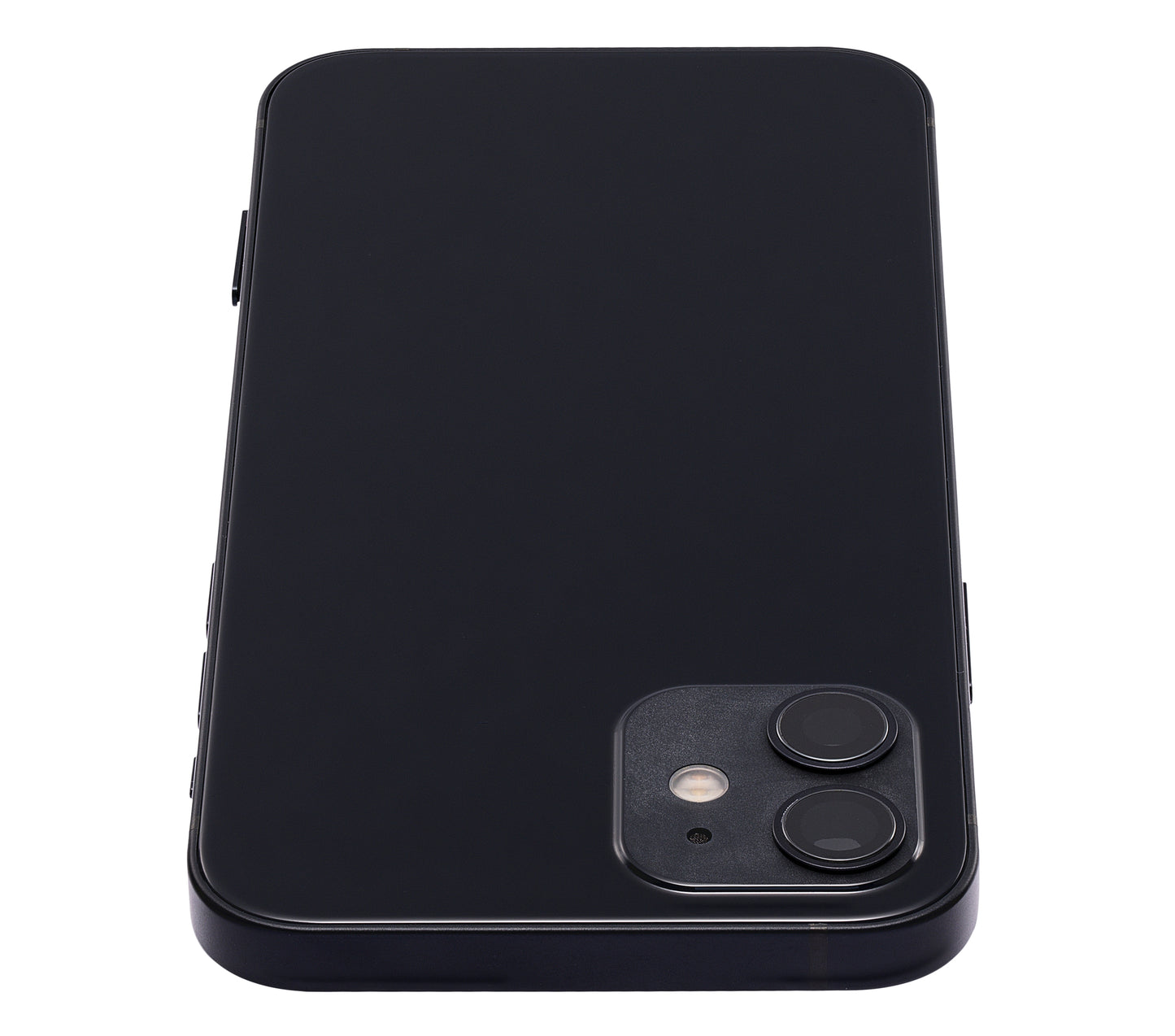 Back Housing W/ Small Parts For iPhone 12 (EU / Global Version) (Aftermarket Plus) (Black)