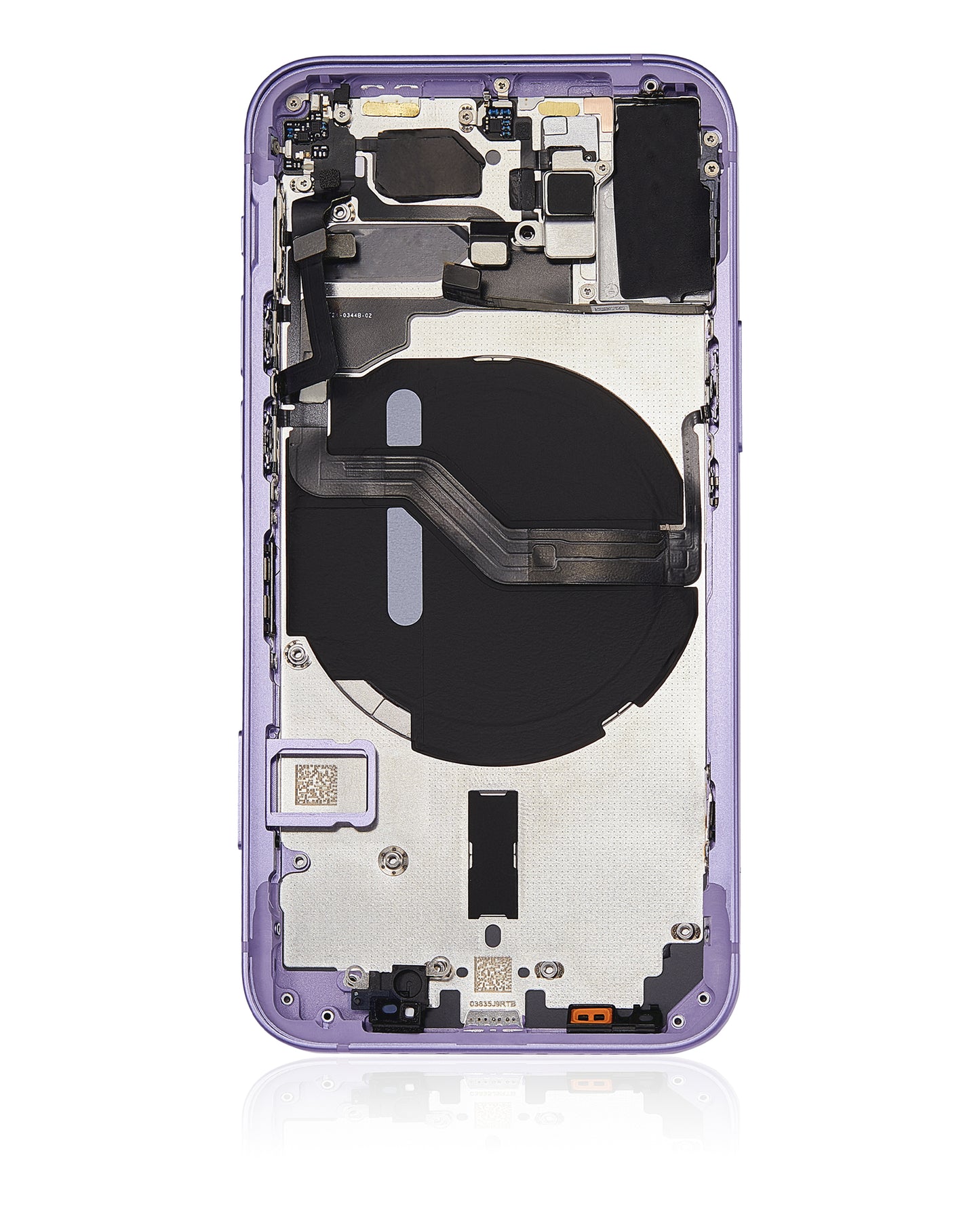 Back Housing W/ Small Parts For iPhone 12 Mini (EU / Global Version) (Aftermarket Plus) (Purple)