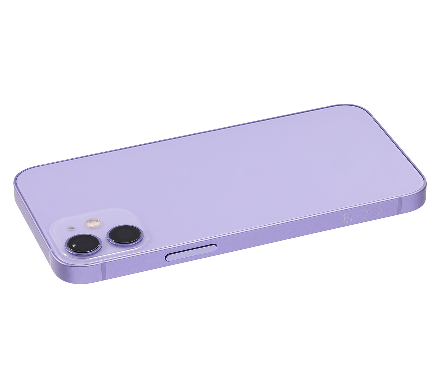 Back Housing W/ Small Parts For iPhone 12 Mini (EU / Global Version) (Aftermarket Plus) (Purple)