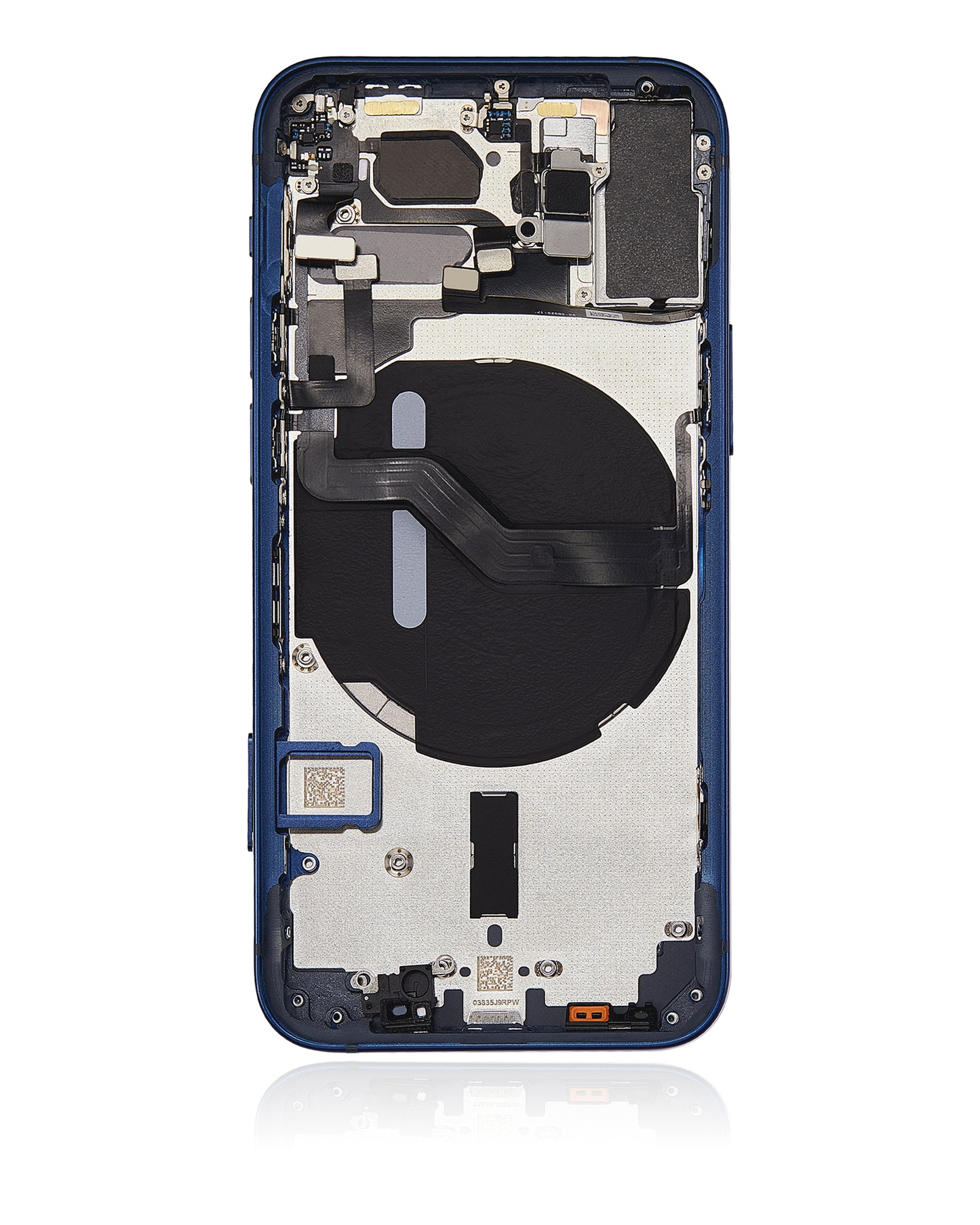 Back Housing W/ Small Parts For iPhone 12 Mini (EU / Global Version) (Aftermarket Plus) (Blue)