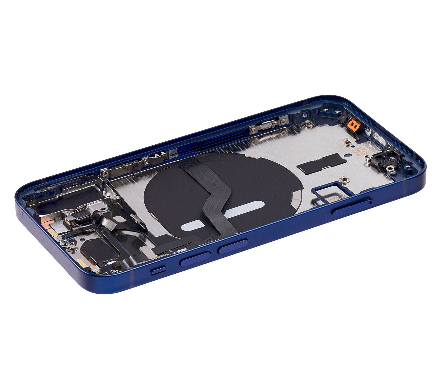 Back Housing W/ Small Parts For iPhone 12 Mini (EU / Global Version) (Aftermarket Plus) (Blue)