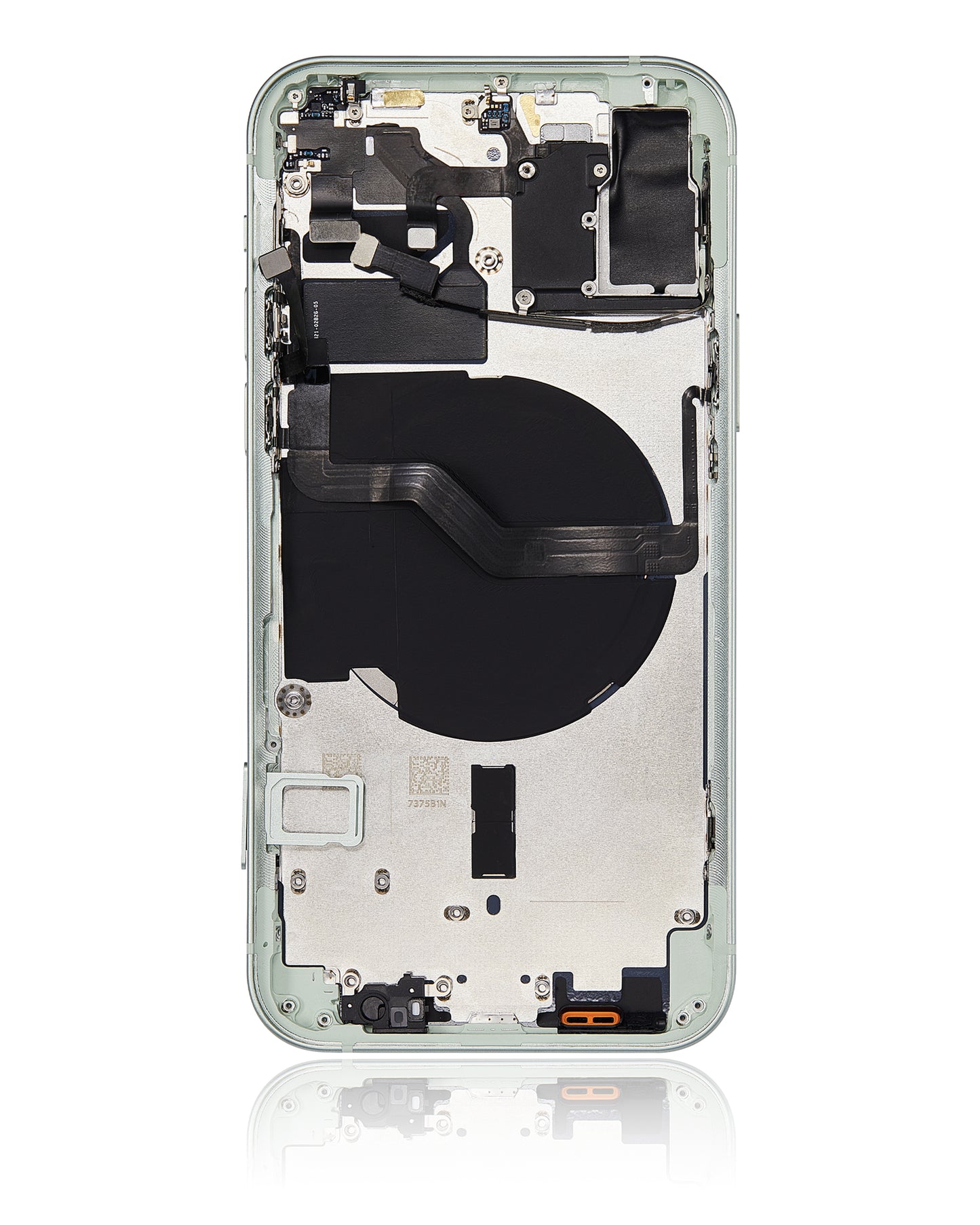 Back Housing W/ Small Parts For iPhone 12 (EU / Global Version) (Aftermarket Plus) (Green)