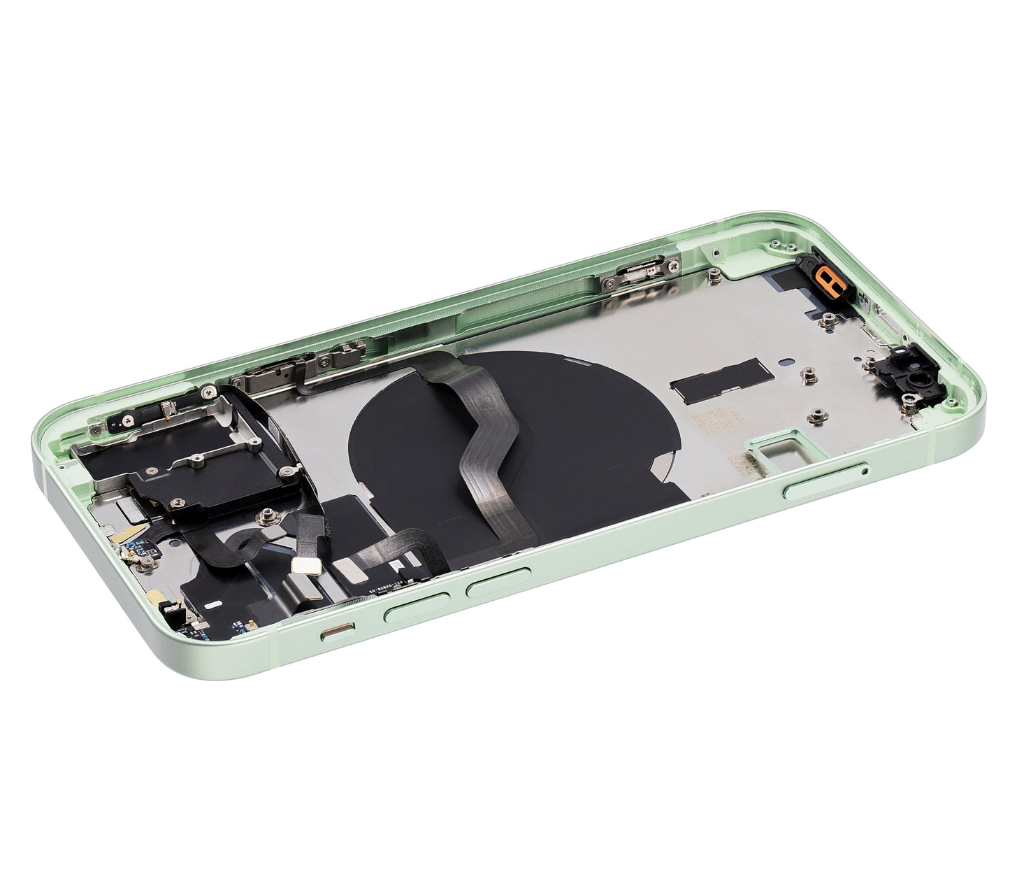Back Housing W/ Small Parts For iPhone 12 (EU / Global Version) (Aftermarket Plus) (Green)