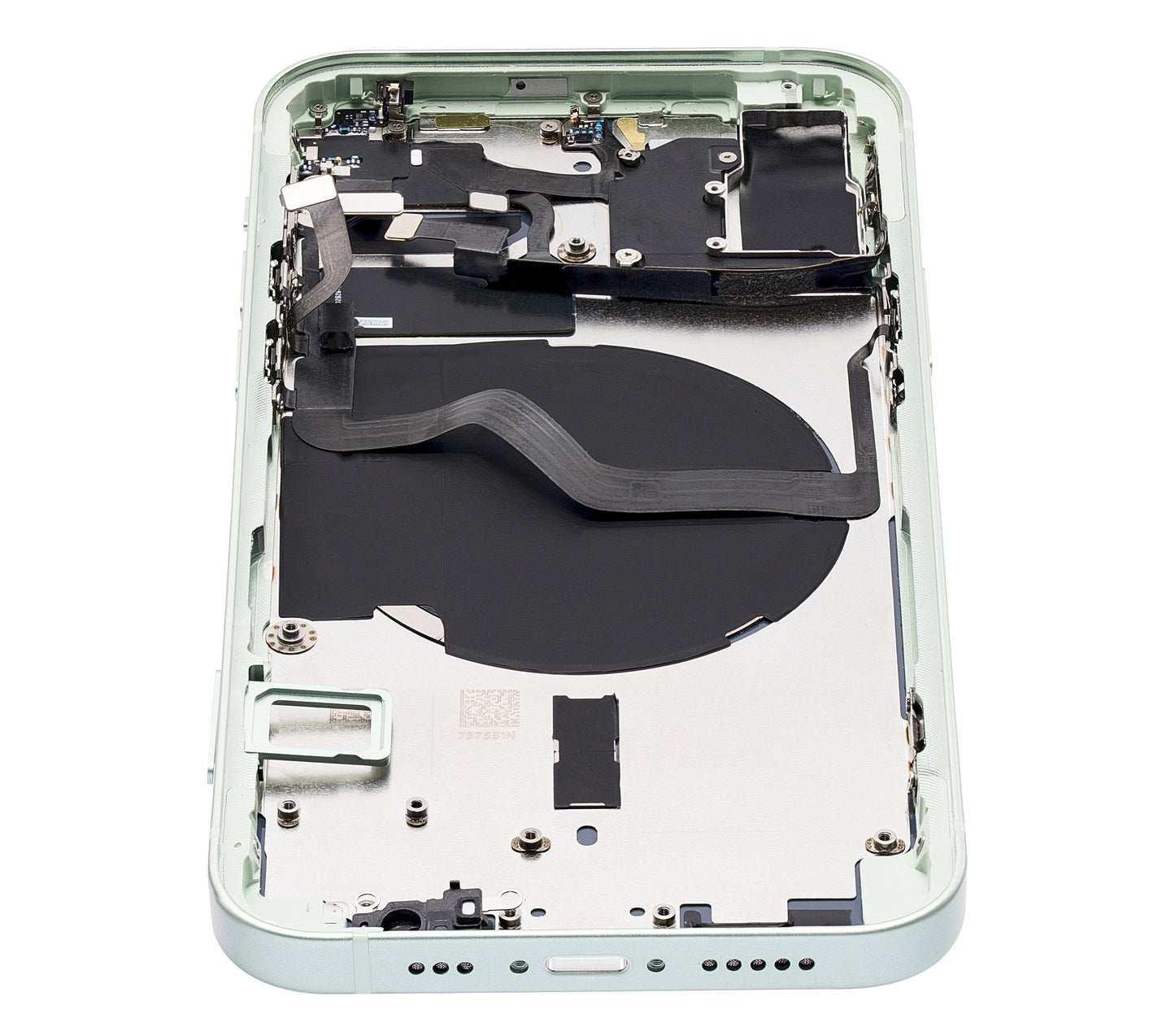 Back Housing W/ Small Parts For iPhone 12 (EU / Global Version) (Aftermarket Plus) (Green)