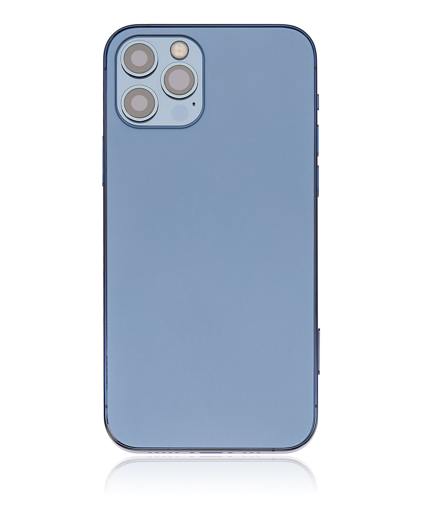 Back Housing W/ Small Parts For iPhone 12 Pro (EU / Global Version) (Aftermarket Plus) (Pacific Blue)