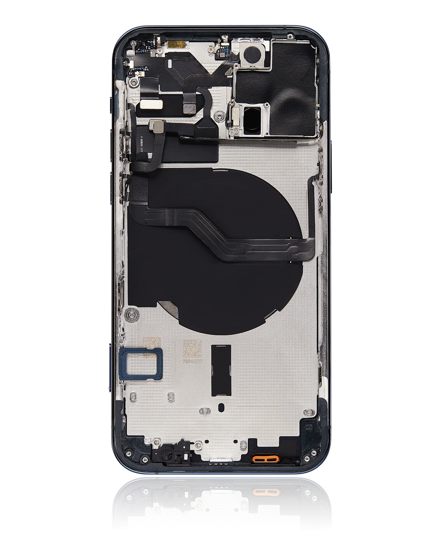 Back Housing W/ Small Parts For iPhone 12 Pro (EU / Global Version) (Aftermarket Plus) (Pacific Blue)