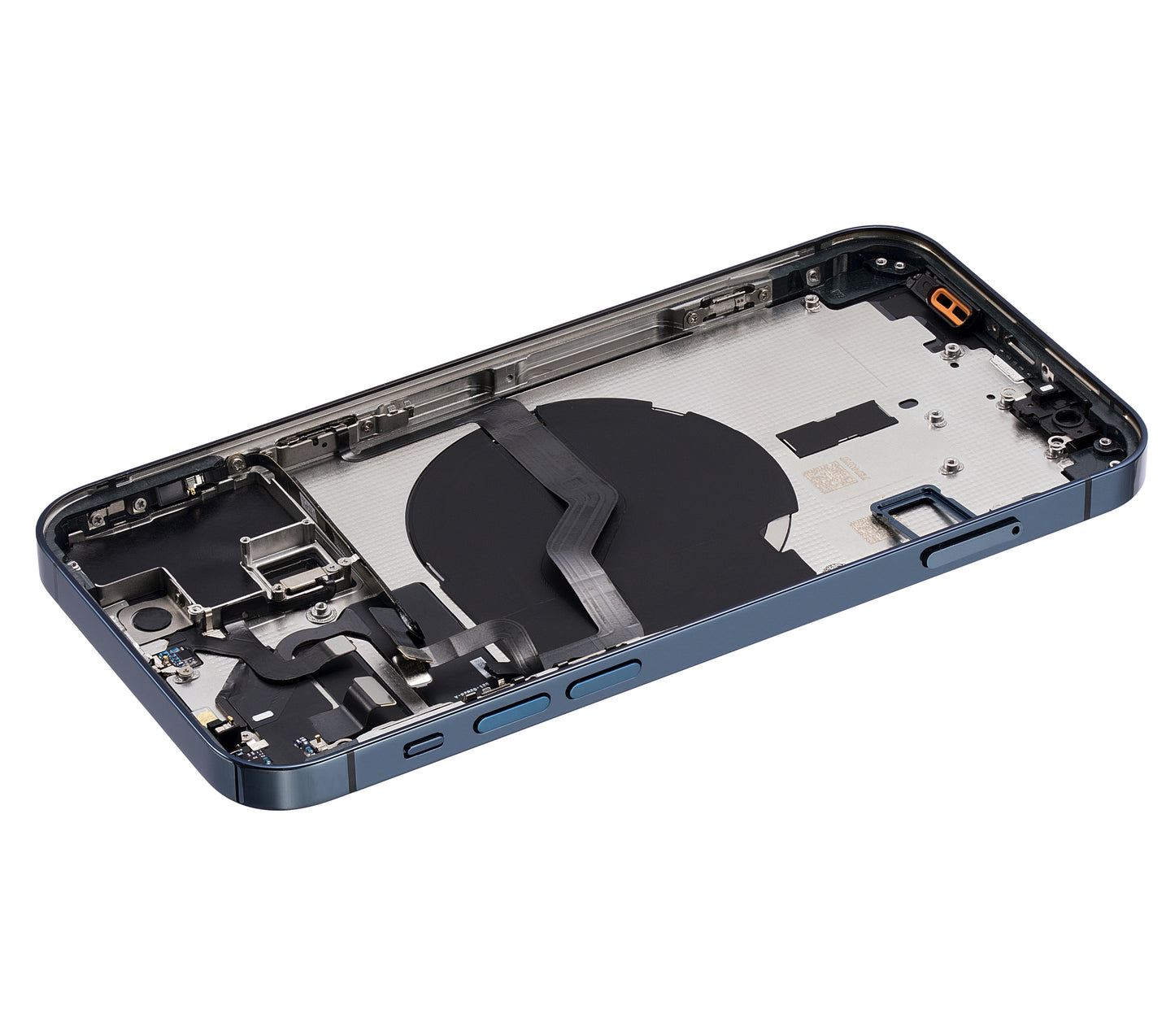 Back Housing W/ Small Parts For iPhone 12 Pro (EU / Global Version) (Aftermarket Plus) (Pacific Blue)