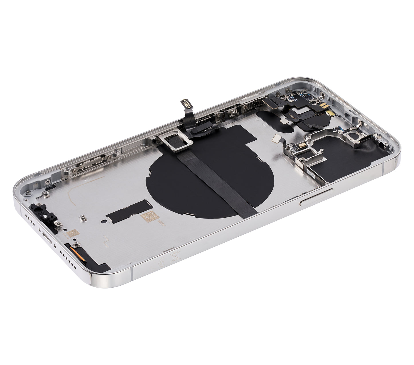 Back Housing W/ Small Parts For iPhone 13 Pro Max (EU / Global Version) (Aftermarket Plus) (Silver)