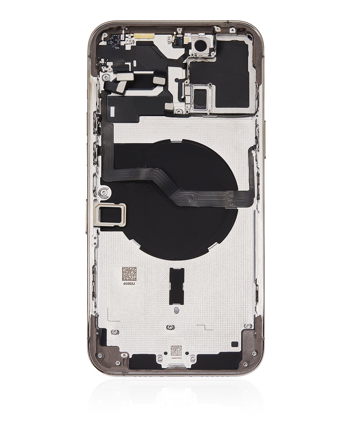 Back Housing W/ Small Parts For iPhone 12 Pro Max (EU / Global Version) (Aftermarket Plus) (Gold)
