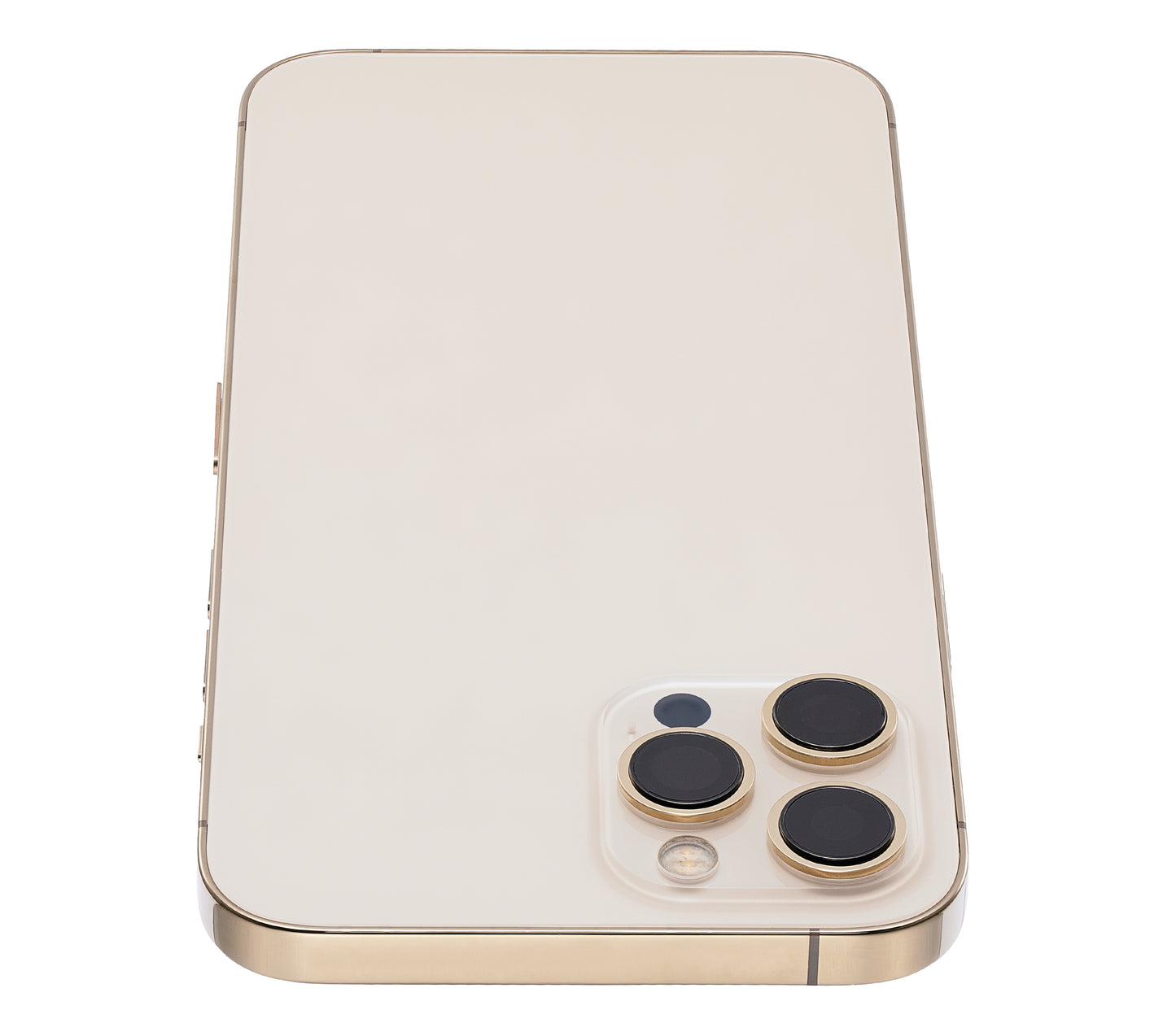 Back Housing W/ Small Parts For iPhone 12 Pro Max (EU / Global Version) (Aftermarket Plus) (Gold)