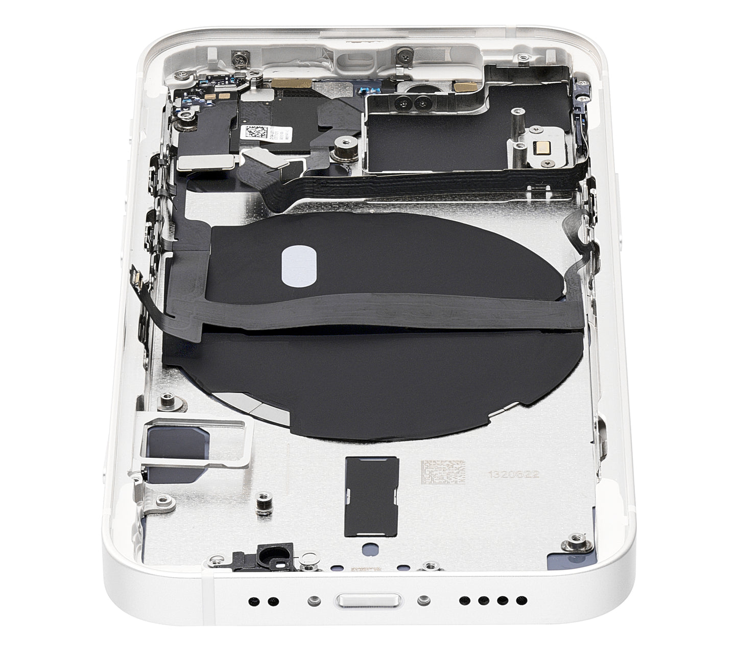 Back Housing W/ Small Parts For iPhone 13 Mini (EU / Global Version) (Aftermarket Plus) (Starlight)