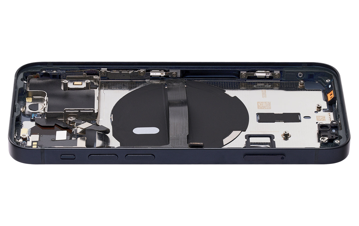 Back Housing W/ Small Parts For iPhone 13 Mini (EU / Global Version) (Aftermarket Plus) (Midnight)