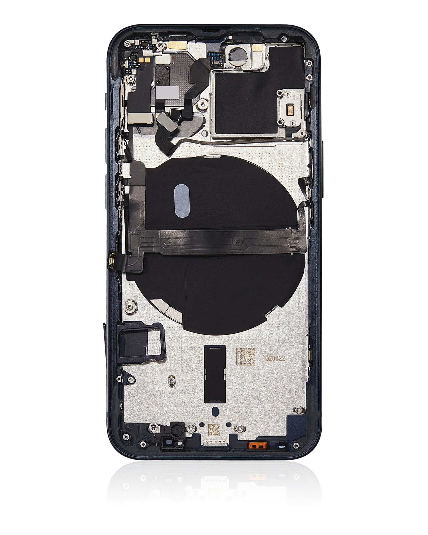 Back Housing W/ Small Parts For iPhone 13 Mini (EU / Global Version) (Aftermarket Plus) (Midnight)