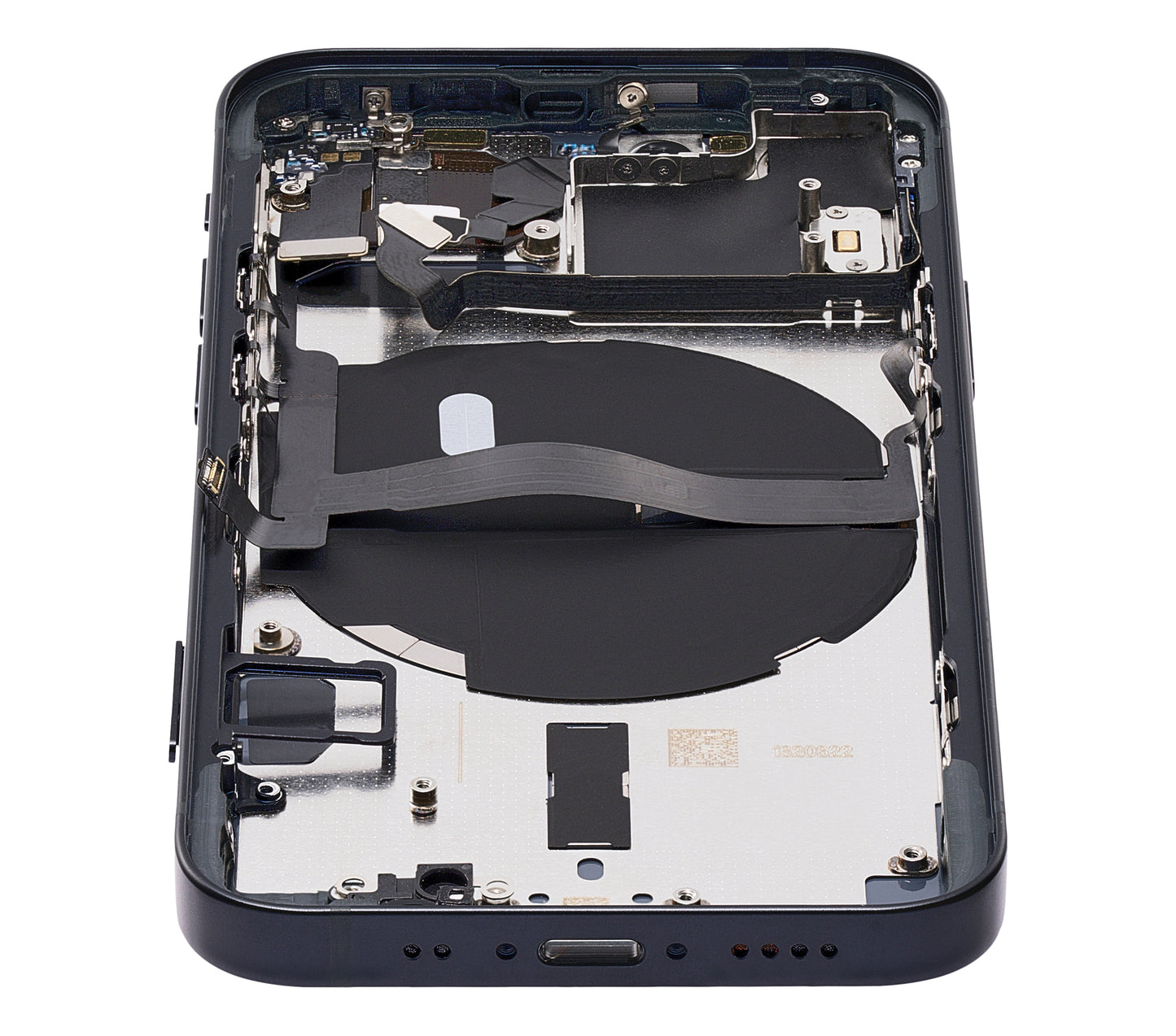 Back Housing W/ Small Parts For iPhone 13 Mini (EU / Global Version) (Aftermarket Plus) (Midnight)