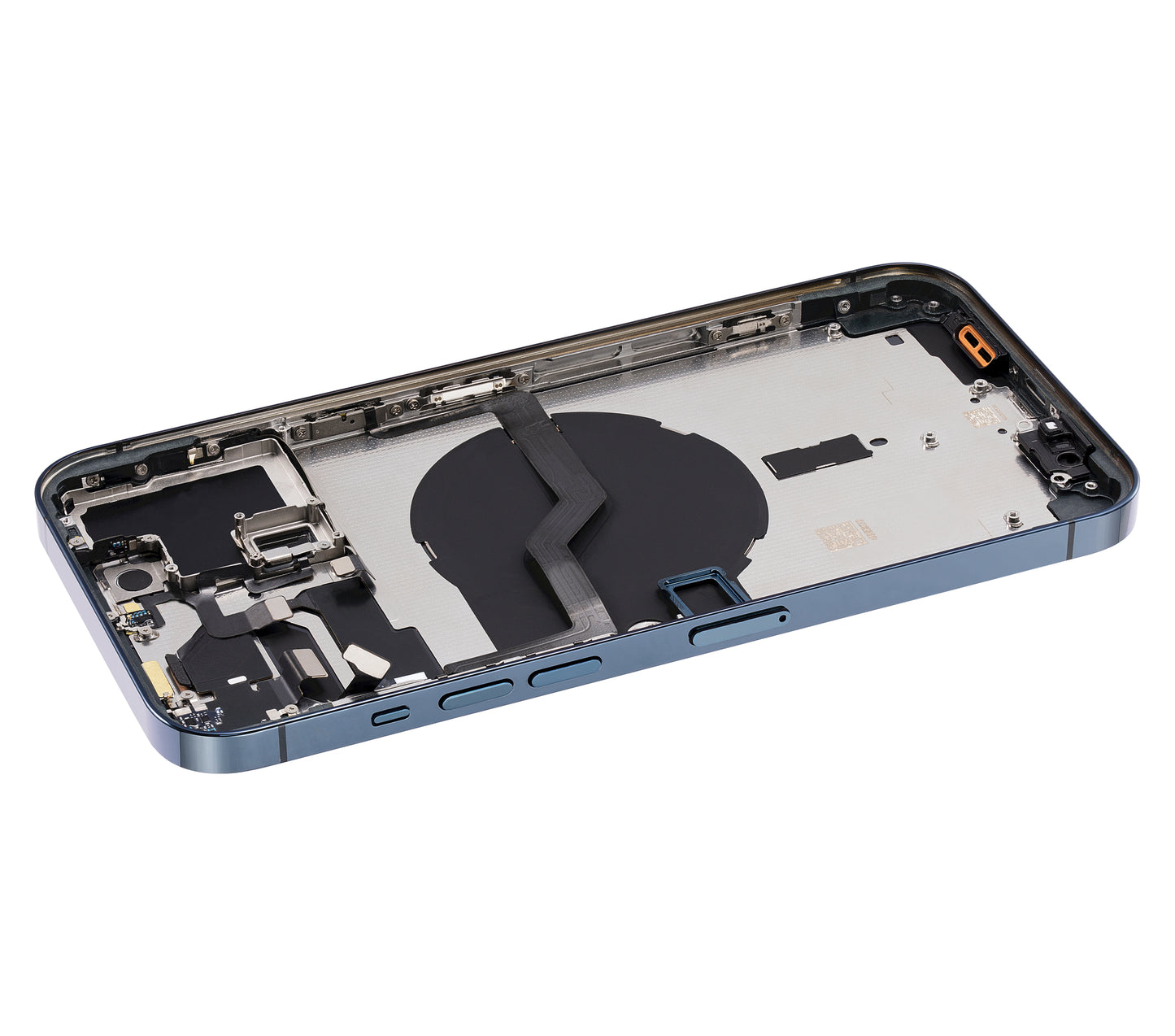 Back Housing W/ Small Parts For iPhone 12 Pro Max (EU / Global Version) (Aftermarket Plus) (Pacific Blue)